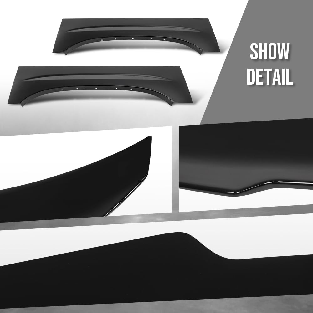 Rear Upper Arch Repair Panels Silverado Sierra 99-06 1500 07 Classic 1500-3500