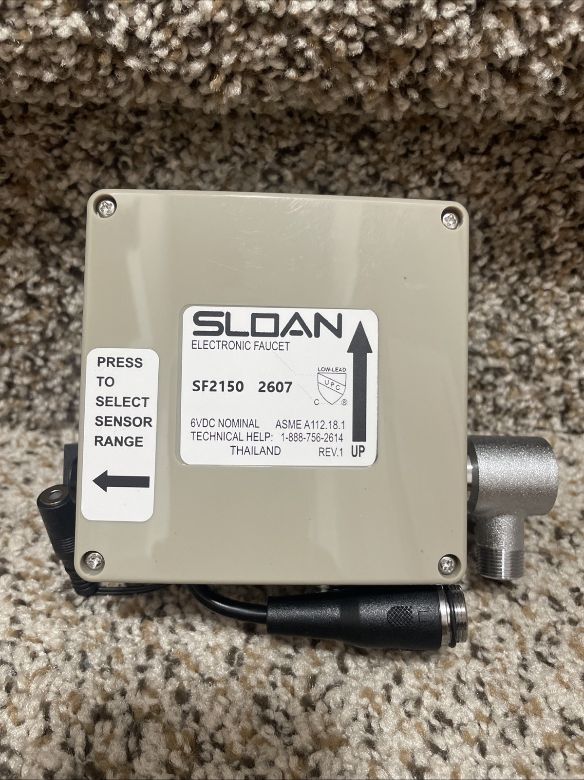 Sloan SF2100-4 Sensor Activated Electronic Faucet