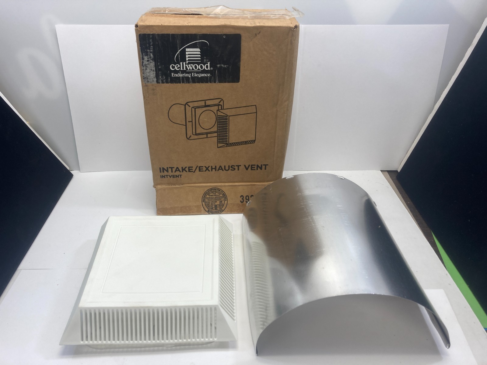 Mastic Home Exteriors Intake/Exhaust Vent ~ White