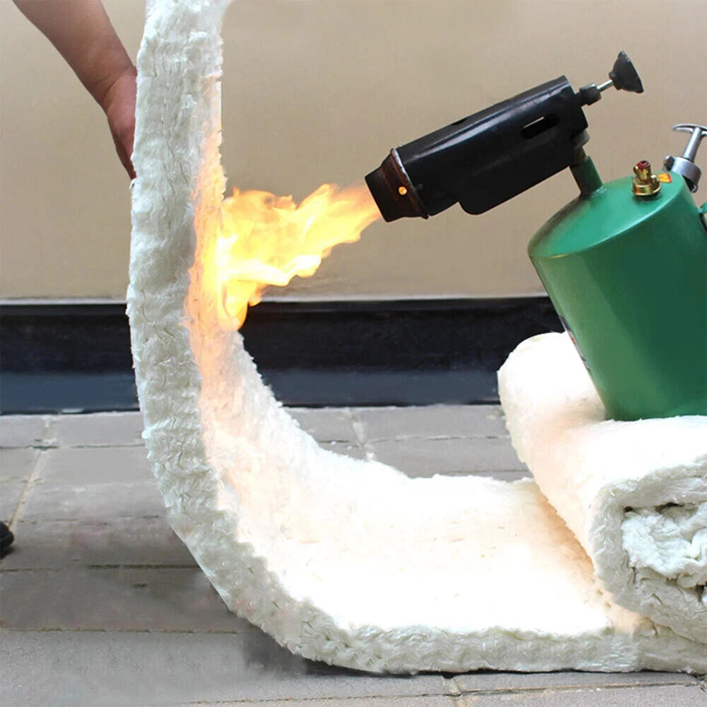 24″ x 48″ Ceramic Fiber Blanket Insulation High Temperature Fireproof Mat Pads
