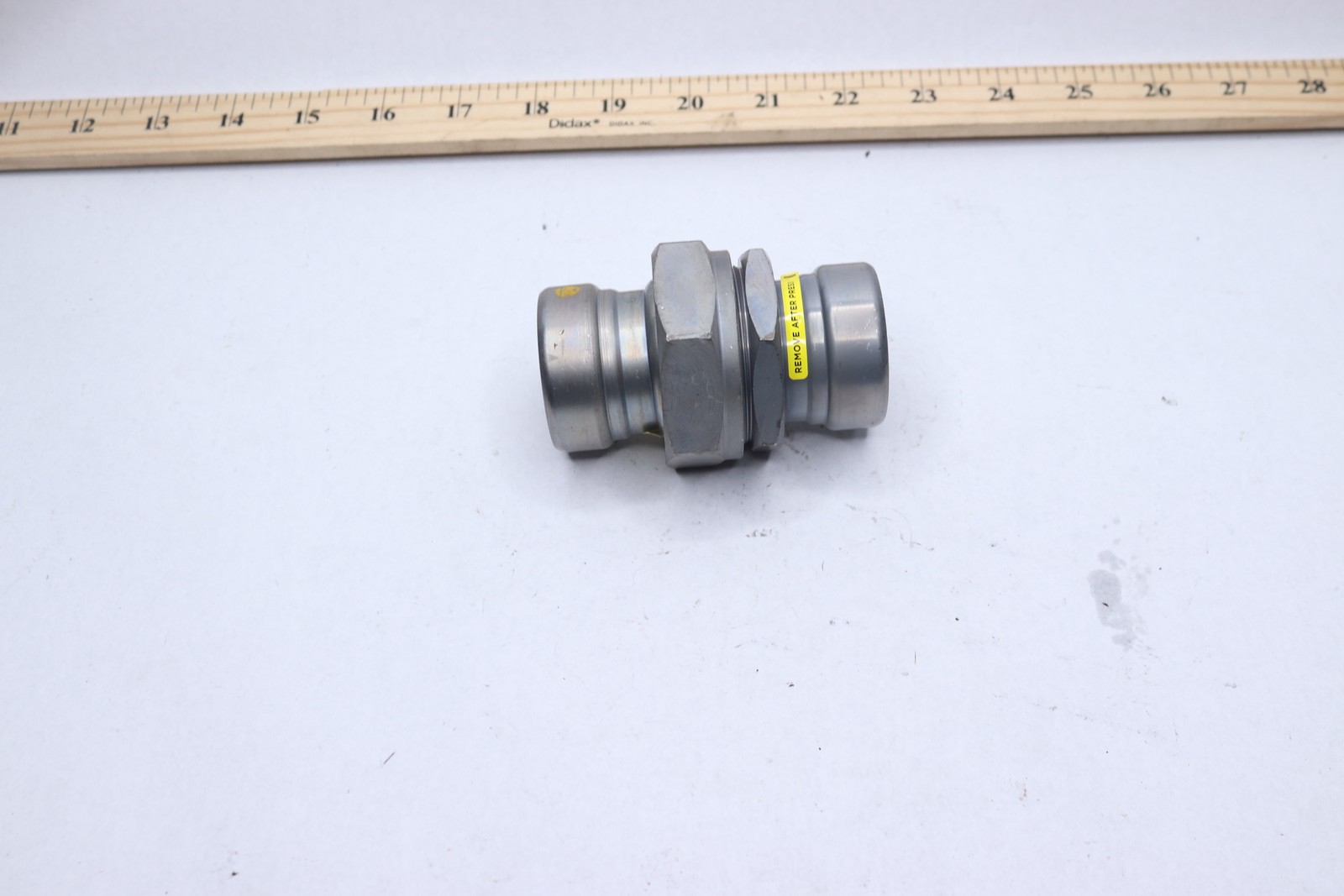 Megapress Press-Fit Union Zinc Nickel-Plated Carbon Steel 2″ x 2″ Pipe Size