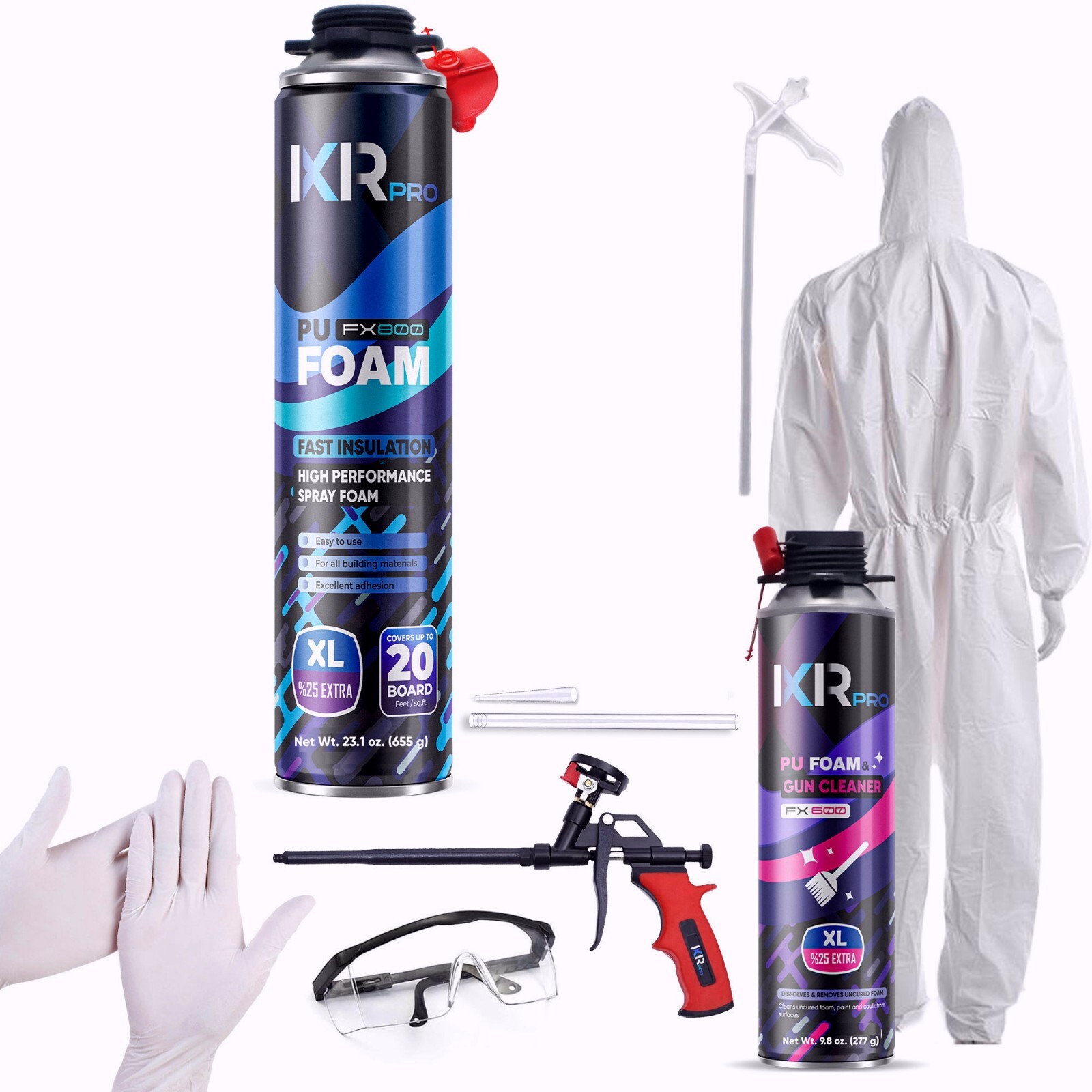 Spray Foam Insulation Can ( 23.1 oz. / 655 g) Expanding Foam Sealant