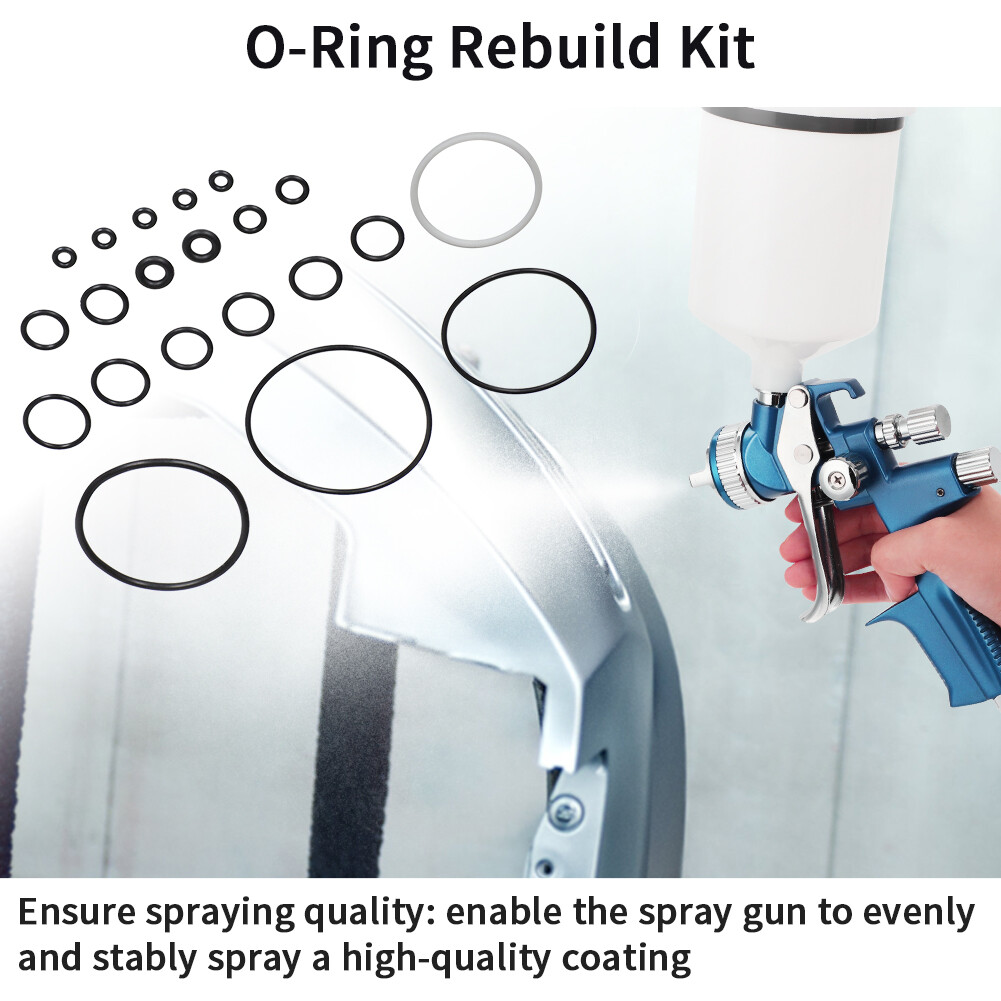 10Kits Complete O-Ring Seal Rebuild Kit 246355 For Graco Fusion AP Spray Orings
