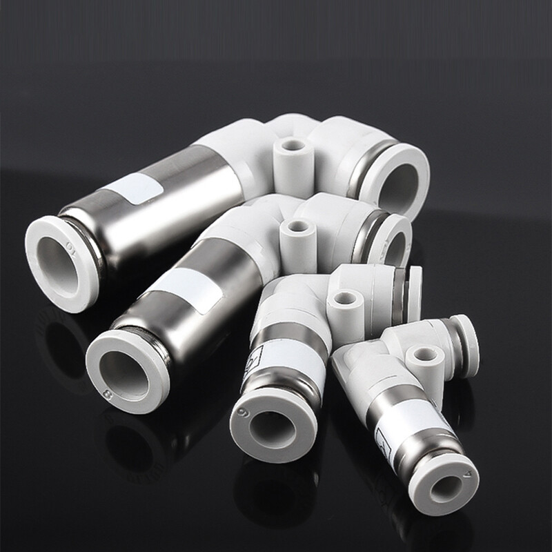 4-12mm Pneumatic Push Fit Check Valve SPU SPV Non Return Push in Fitting Elbow
