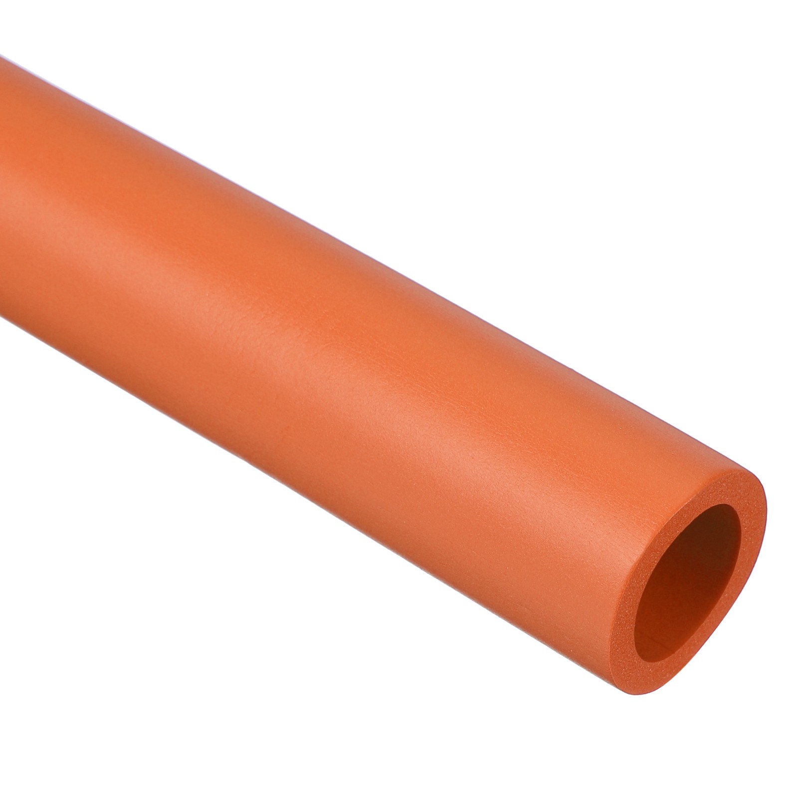 1″ID x 3.28Ft Pipe Insulation Foam Tube Foam Pipe Tubing Cover Orange