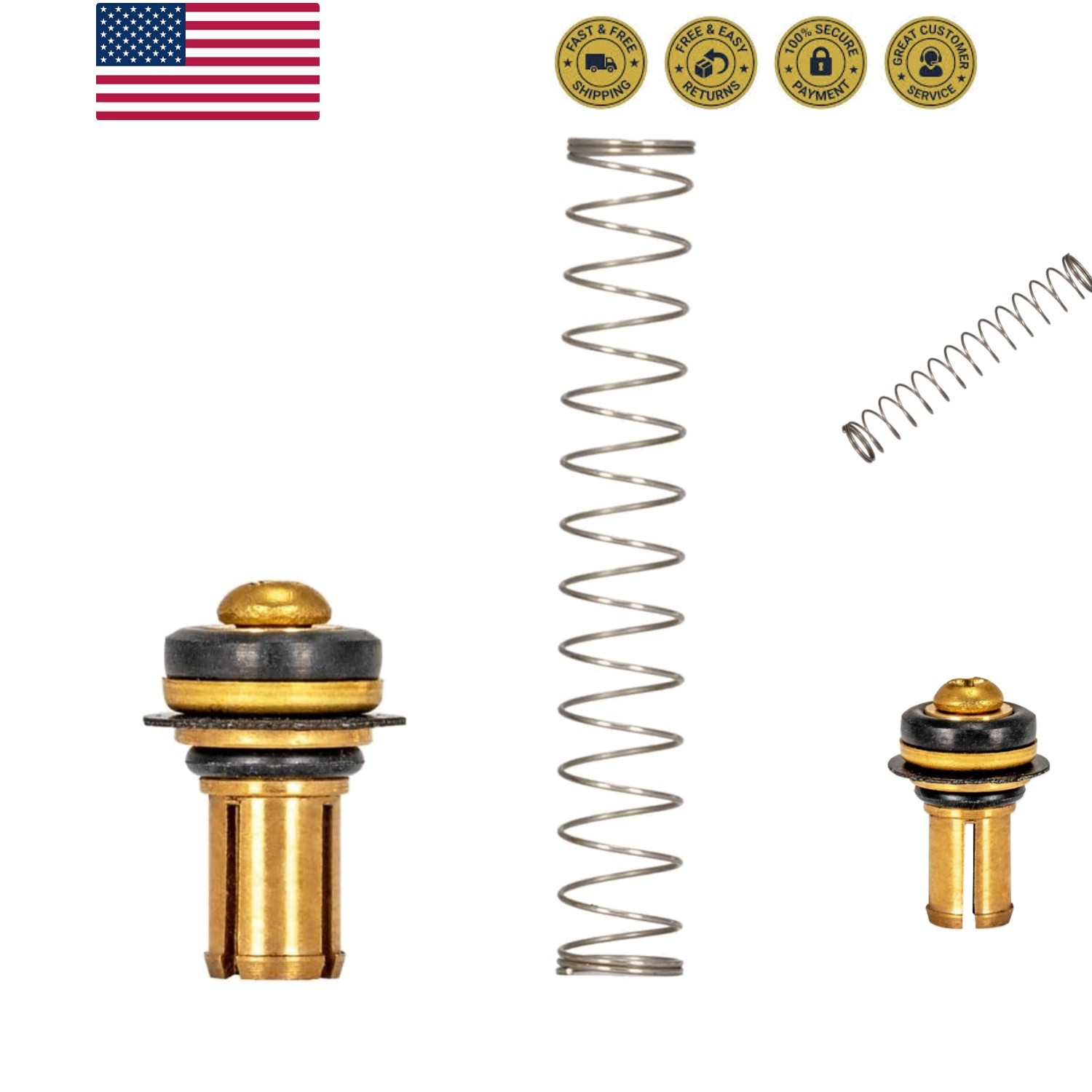 Brass Stem Bottom Assembly, Repair Kit, 45418