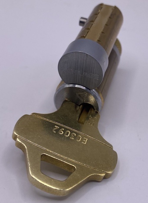 Schlage D124 Restricted Keyway Lot 2 KIK 0-Bitted 5 LFIC KA w/ Keys