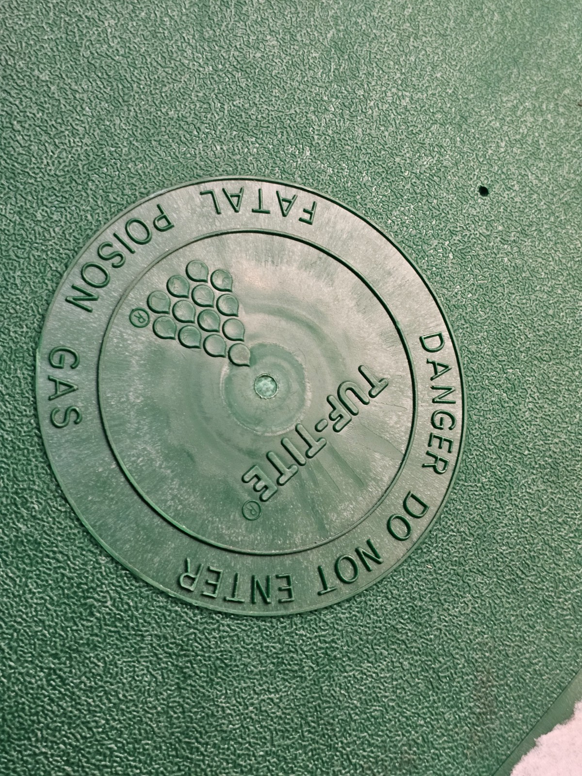 Tuf-Tite 20″ Heavy Duty Flat Lid – Septic Tank Lid – Septic Tank Cover Green