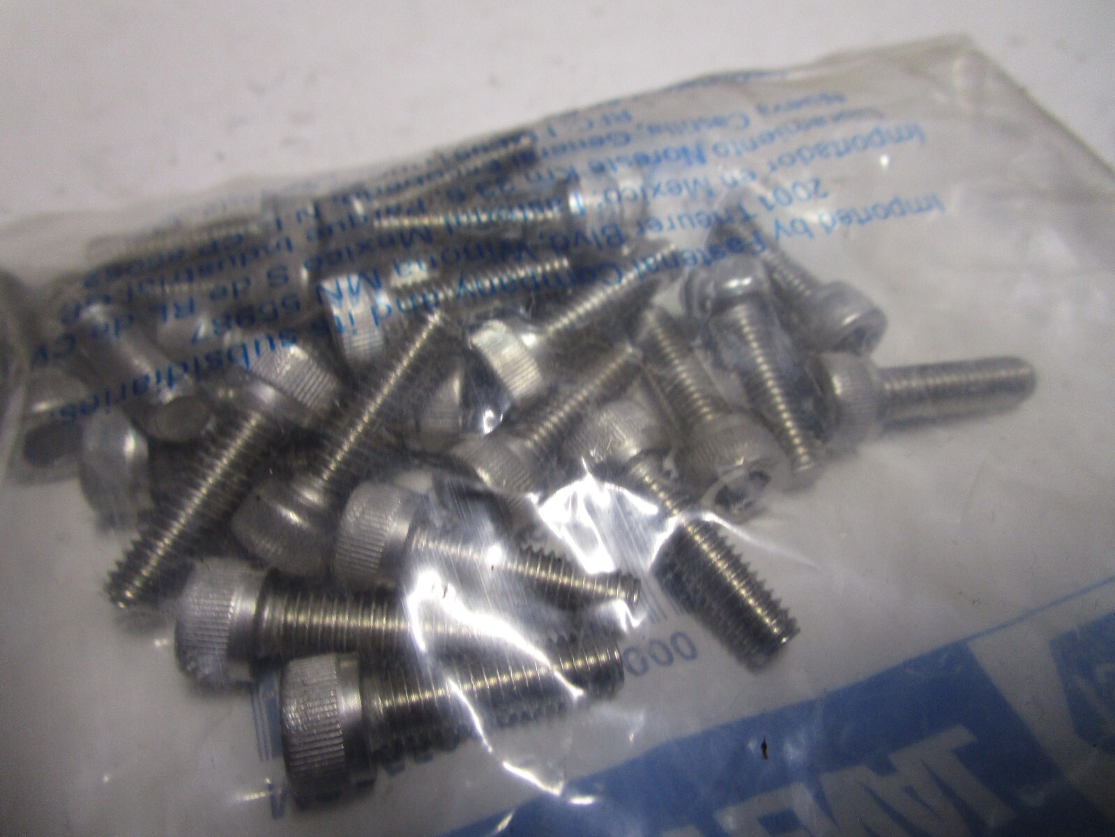M6-1.0 x 20mm L 5mm Hex A2-70 Plain Stainless Steel Socket Head Cap Screw QTY 25