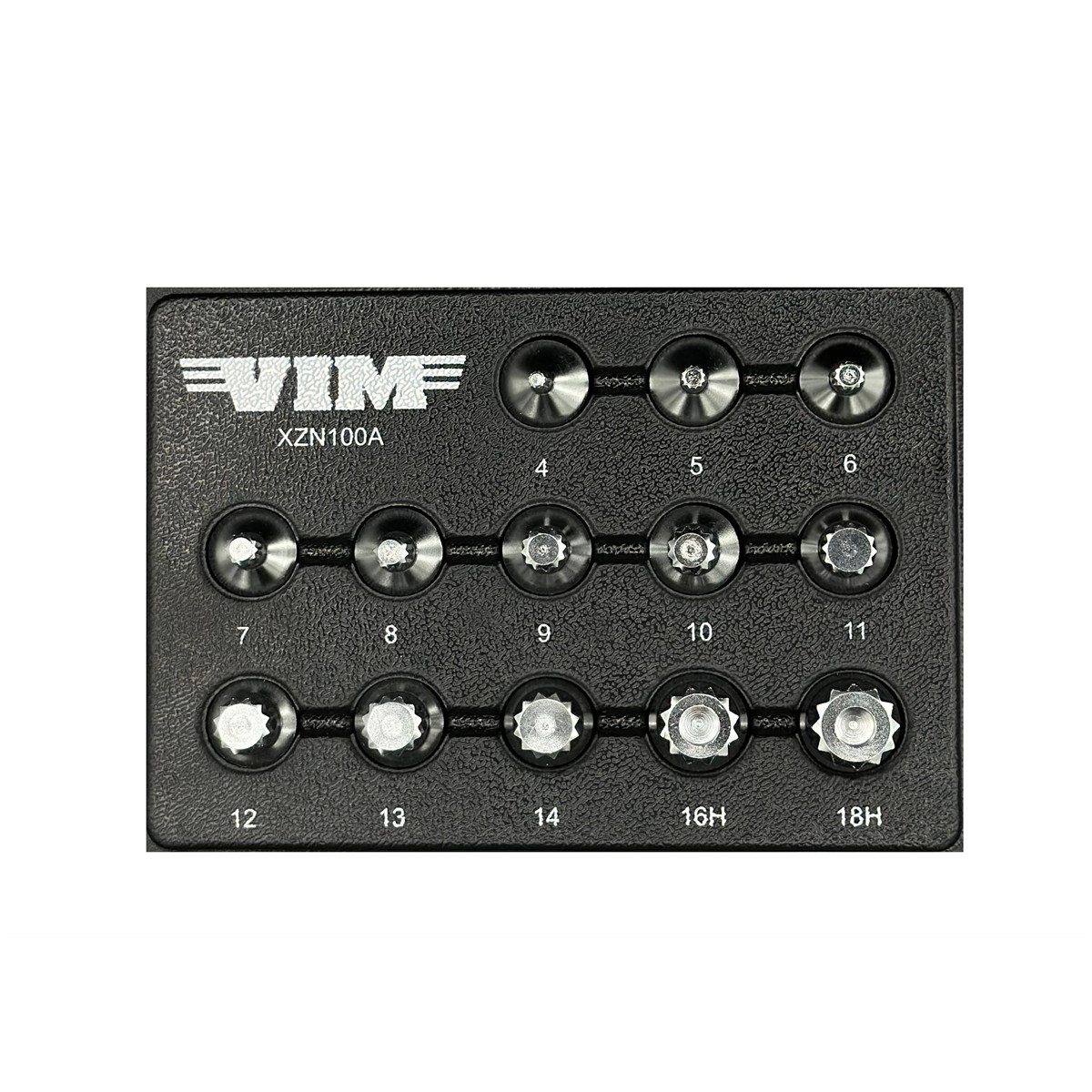 VIM Tools 13 Piece XZN Driver Set – 3/8 Inch Drive XZN100A
