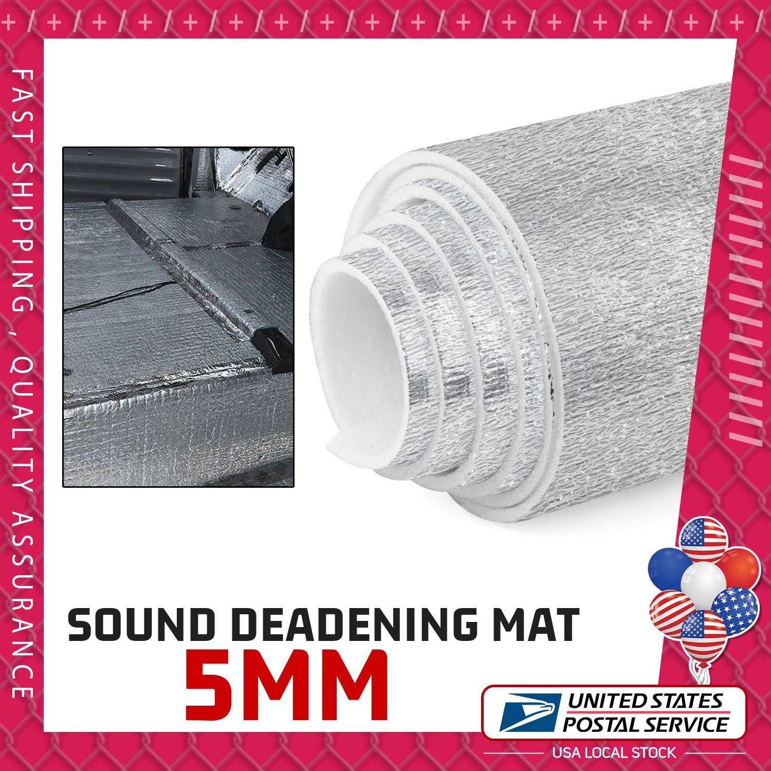 5MM Reflective FOAM Mat Insulation RADIANT BARRIER Cold and Heat Shield 79″x39″