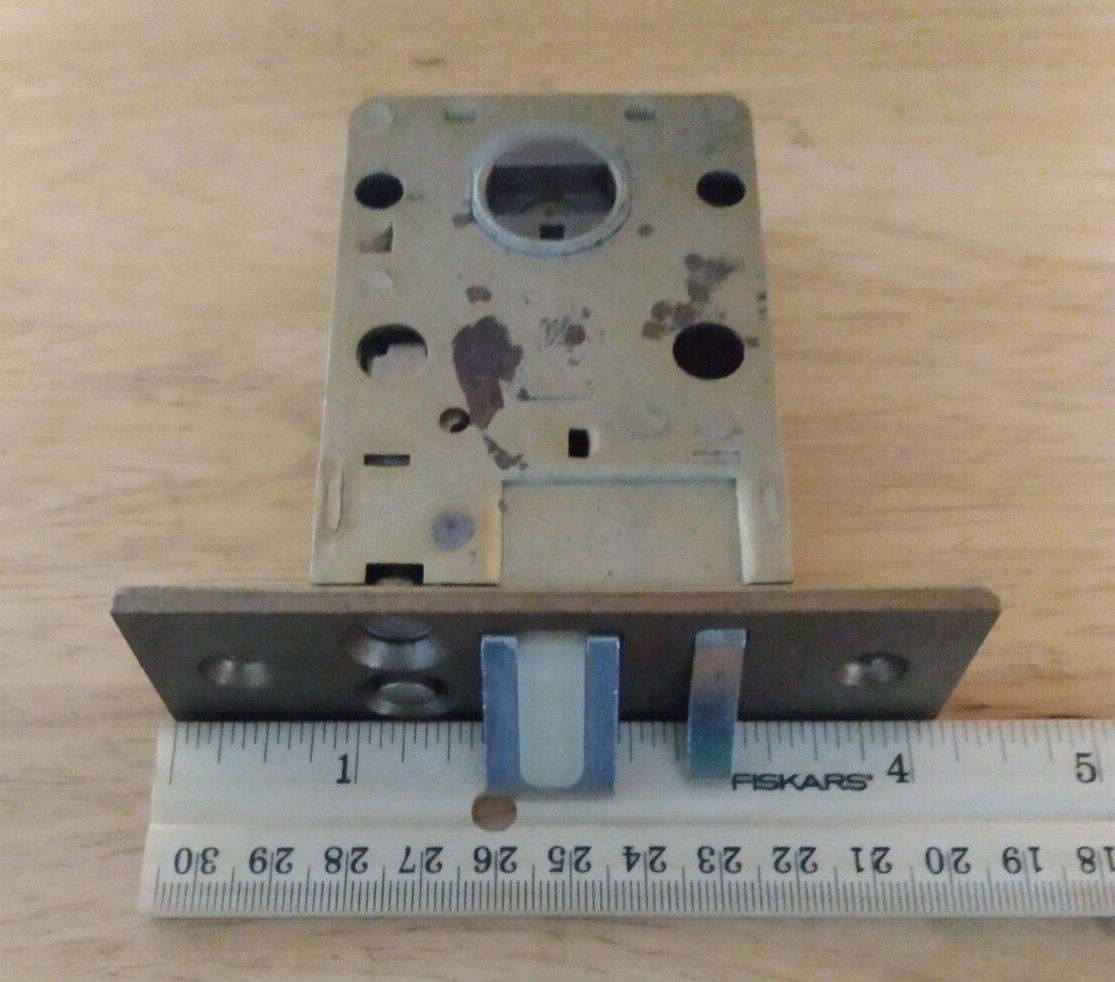 SARGENT 76 LEFT HAND COMMERICAL MORTISE LOCK BODY FINGER SWITCH BRASS
