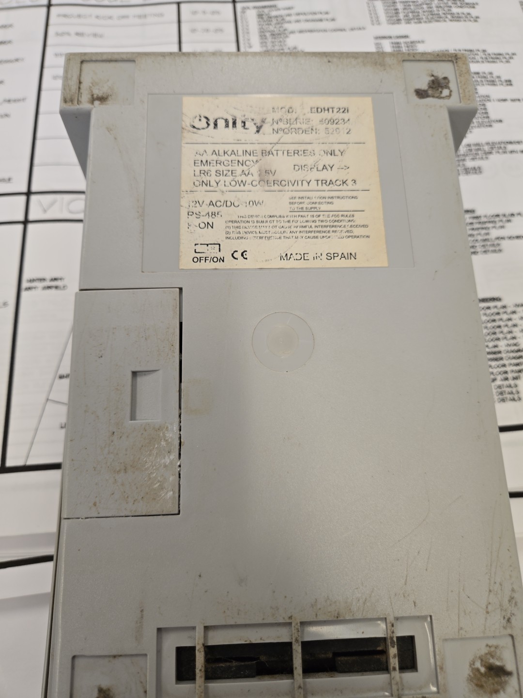 Onity EDHT22I