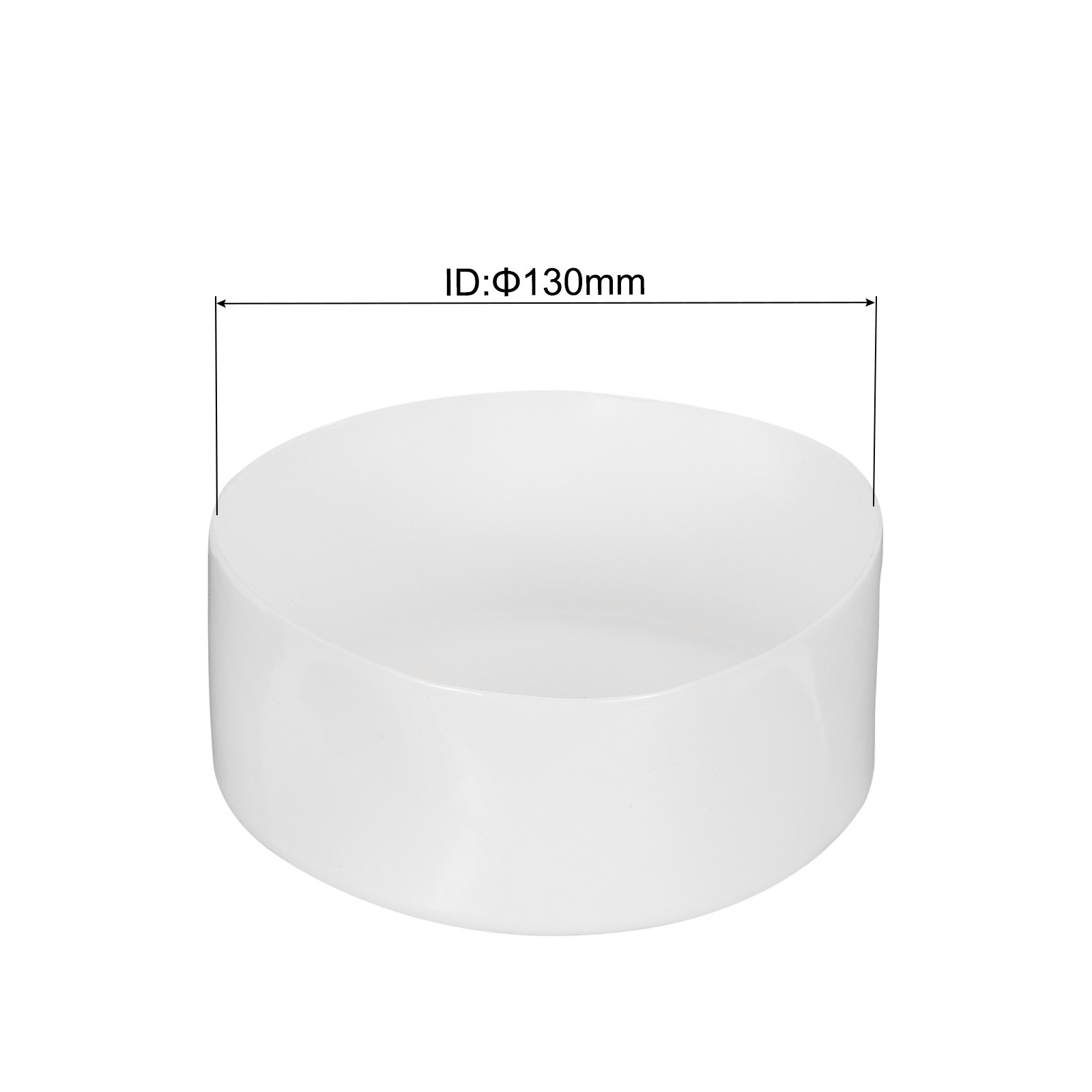 Clear 130mm Rubber End Caps Round Vinyl Plug Insert Rubber Flexible
