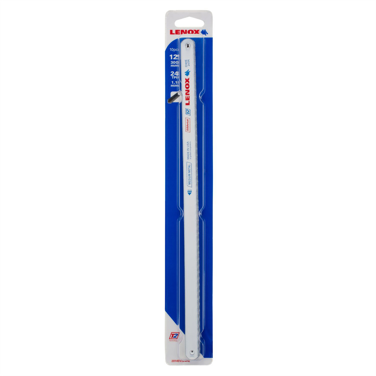 Lenox Tools HACKSAW V224HE 12 X1/2X023X24 10/PK 20145V224HE