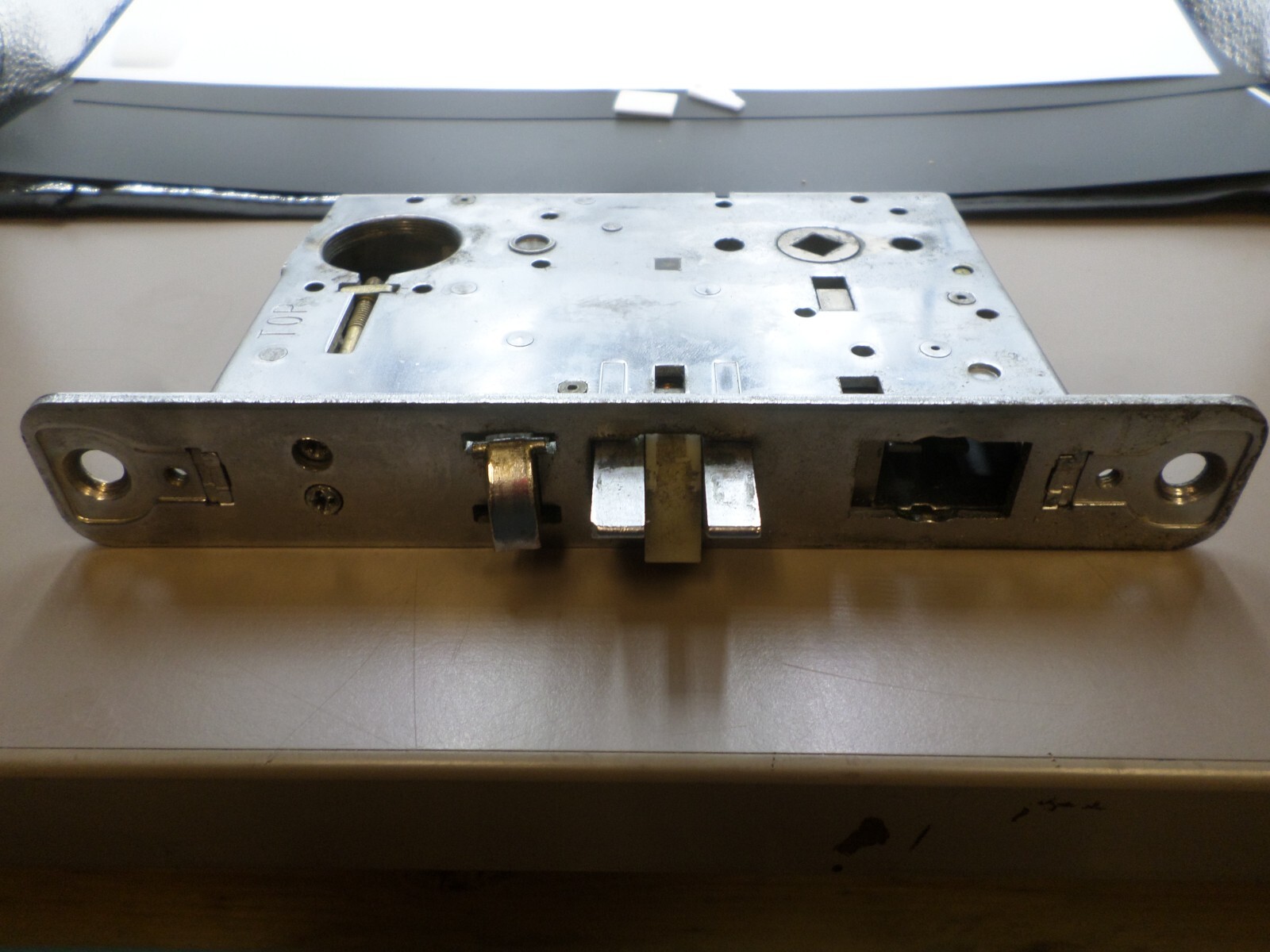 One Corbin Russwin Mortise Lock Left Side