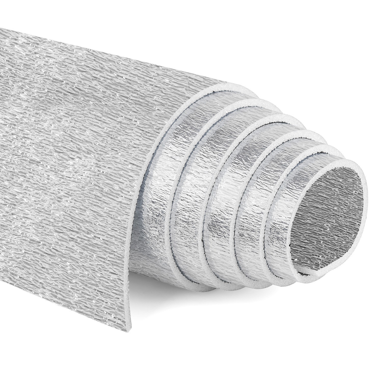 Double Side Aluminum Foil Bubble Reflective Insulation Roll for Keep Heat 5mm