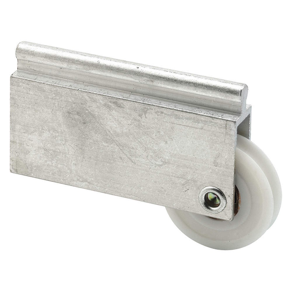 PRIME-LINE N 6599 Roller, 1 3/4 in W, 3 in L, Silver 430V21