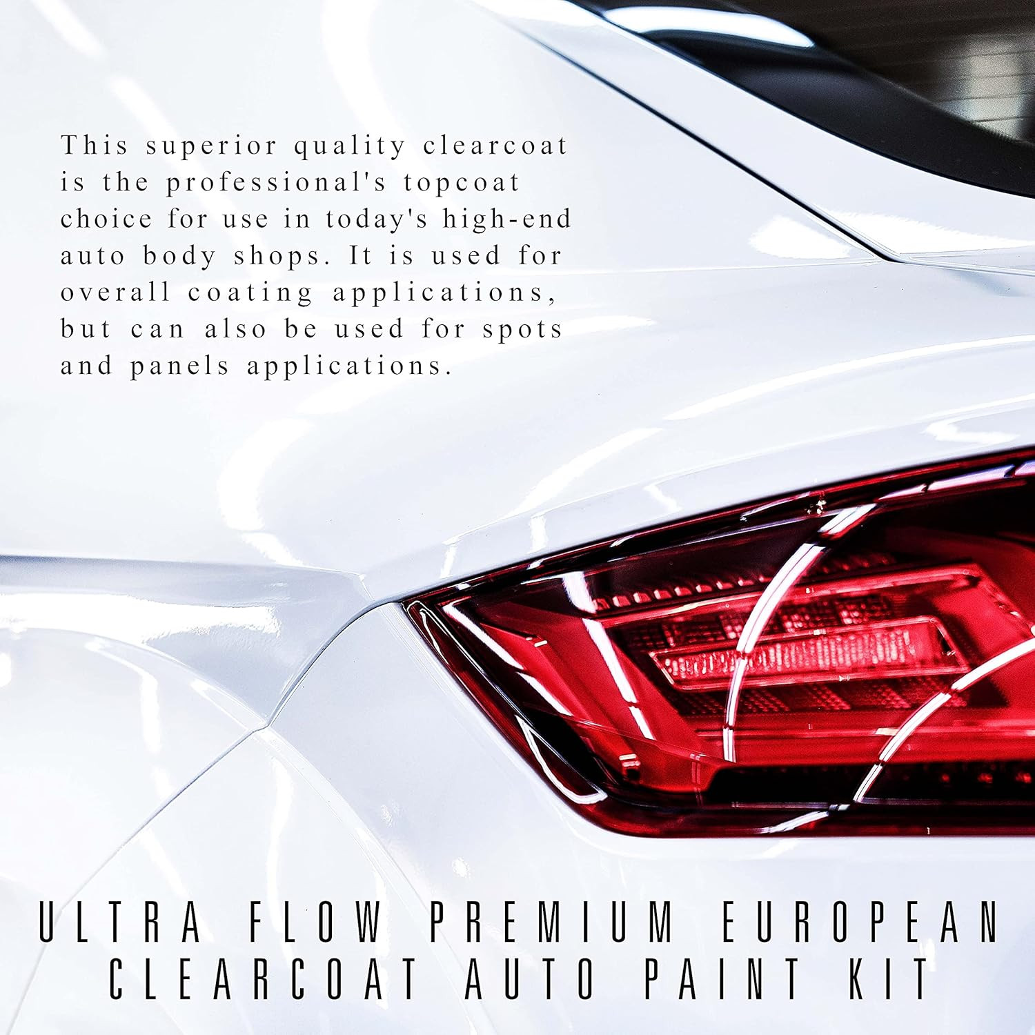 Restoration Shop 1.5 Gallon Ultra Flow Premium European Clearcoat Auto Paint Kit