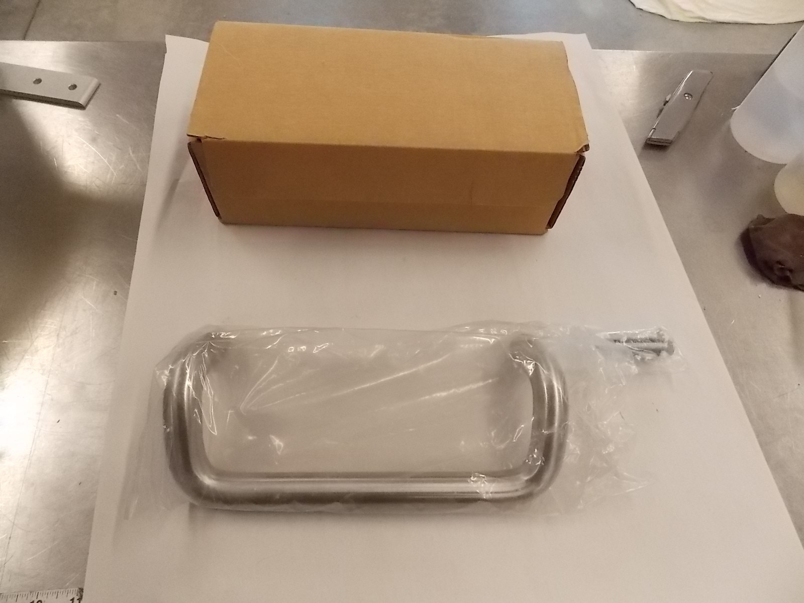 New Sargent Offset Door Handle 862 32D Satin Stainless Steel R5