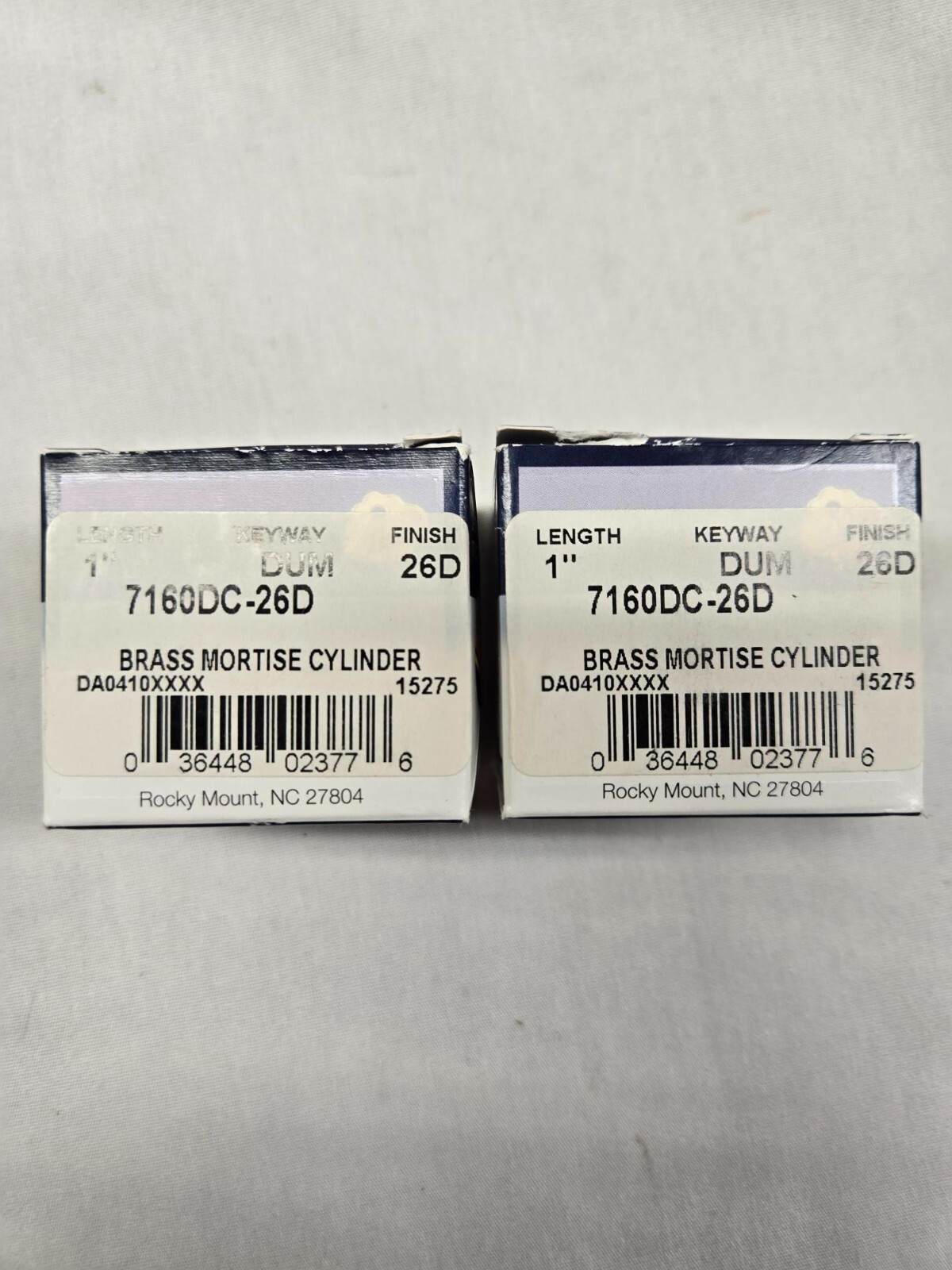 ILCO 7160DC-26D Dummy Mortise Cylinder, Commercial *(one cylinder)*