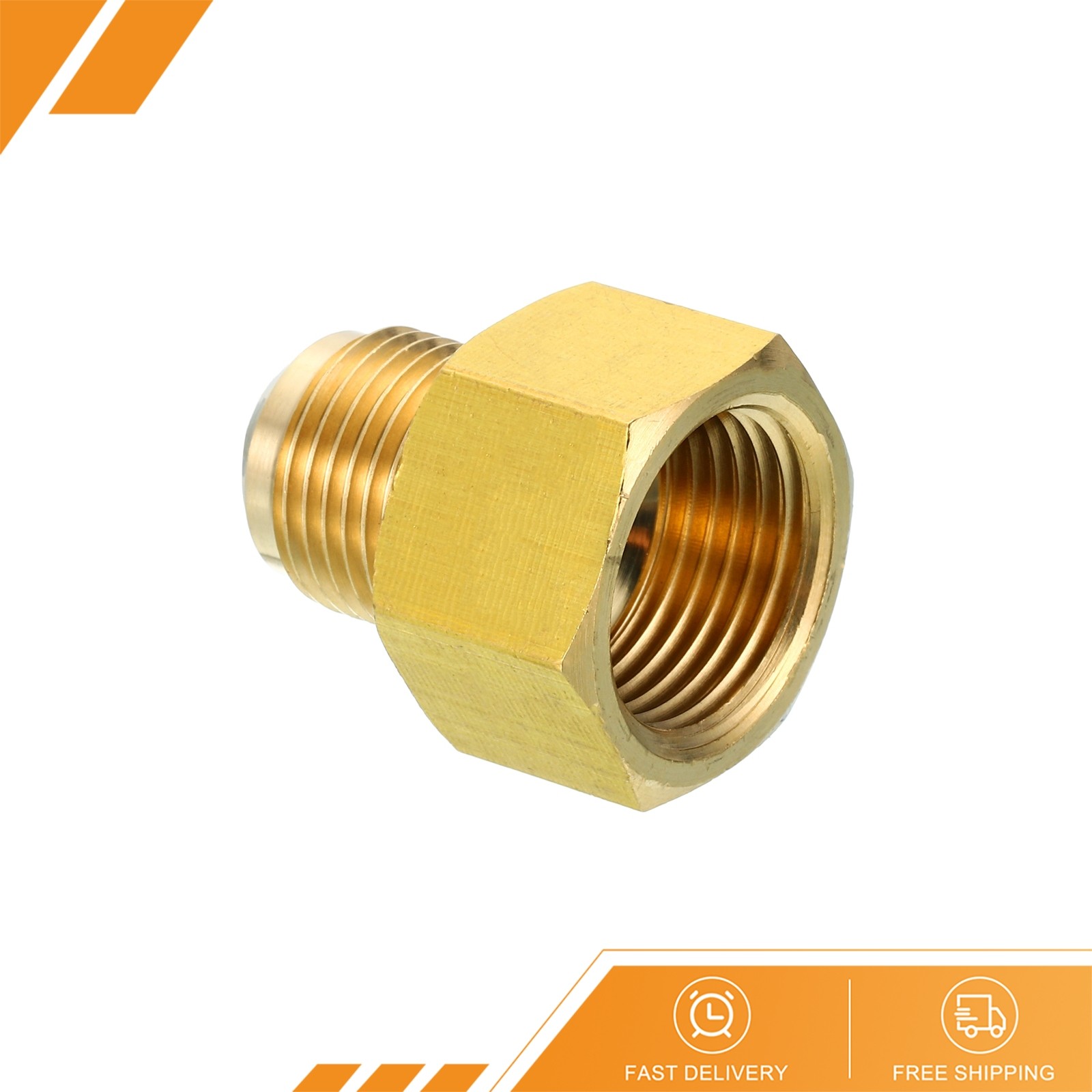 5/8″ Female Flare x 1/2″ Male Flare Connector Brass Adapters Reducing