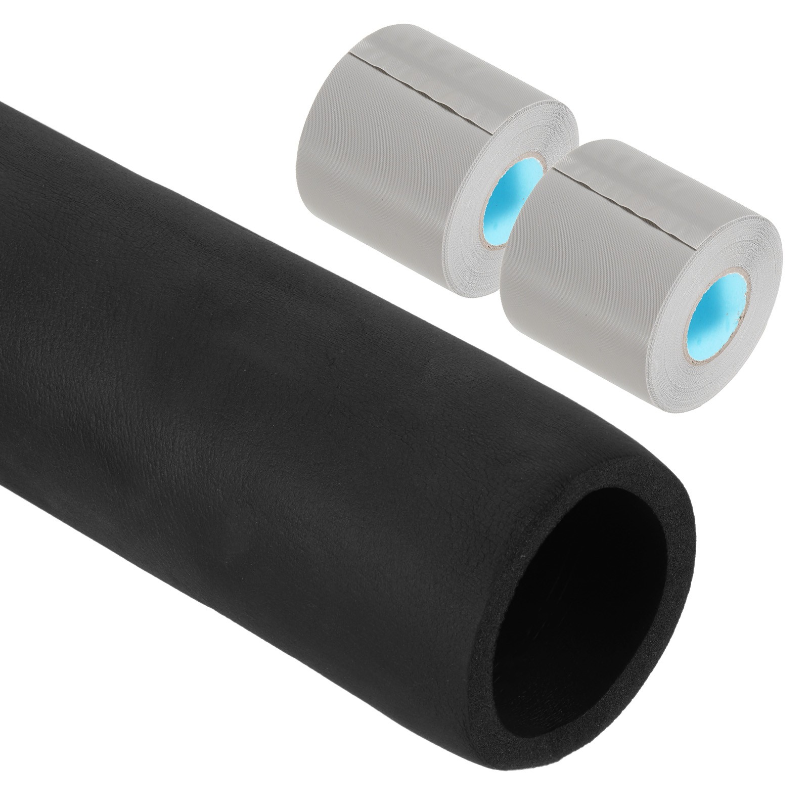 2-3/8″(60mm) x6Ft Pipe Insulation Foam Tube Pipe Cover Roll Tubing with Wrapping