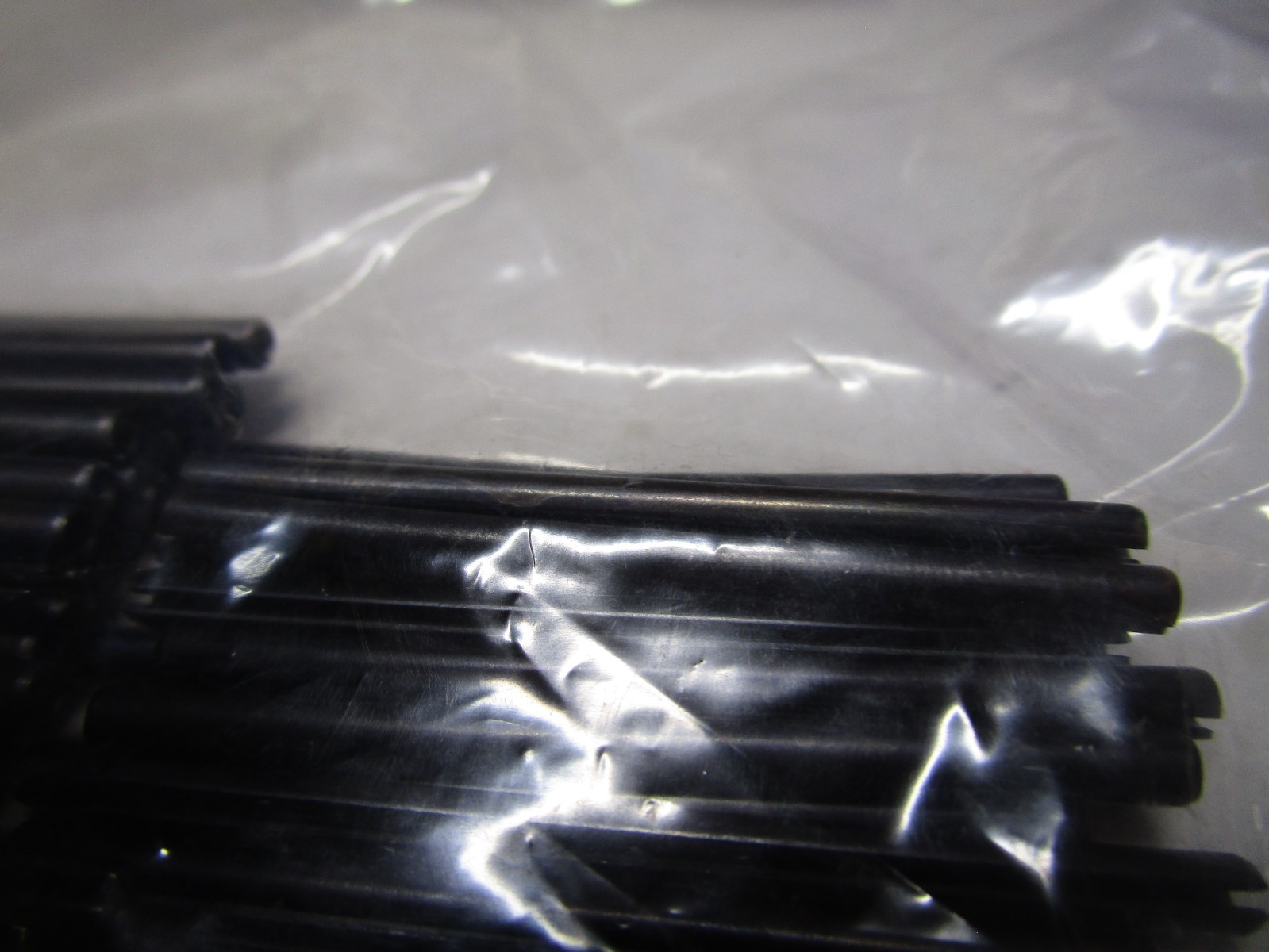 1/8″ x 2″ Plain Finish Steel Slotted Spring Pin QTY 60