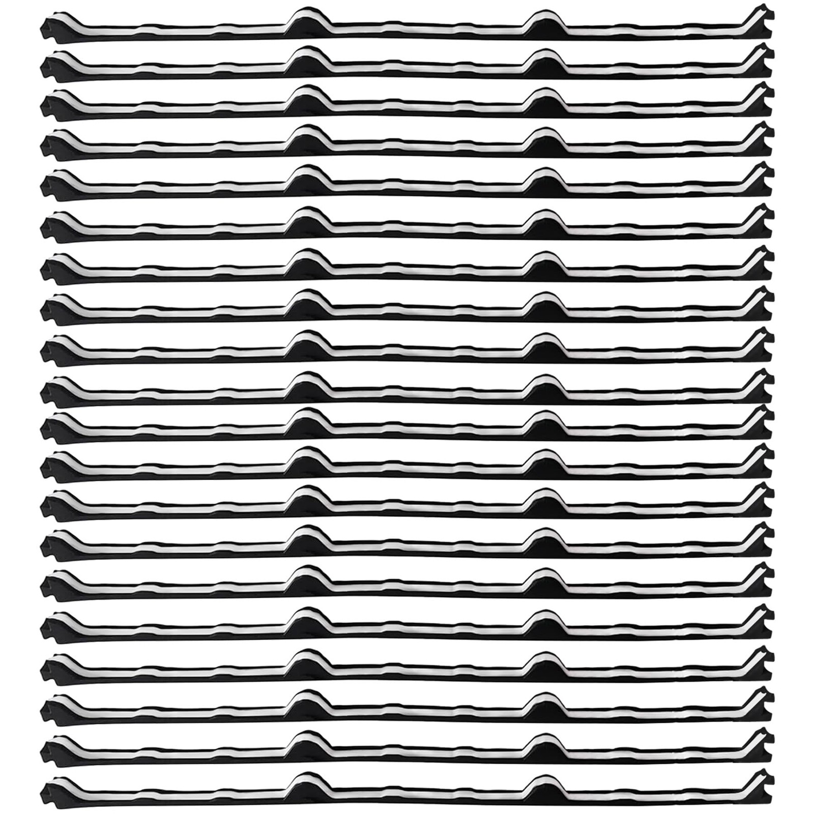 12 in Inside Classic Rib Profile Foam Closure Strips for Metal 12 inches