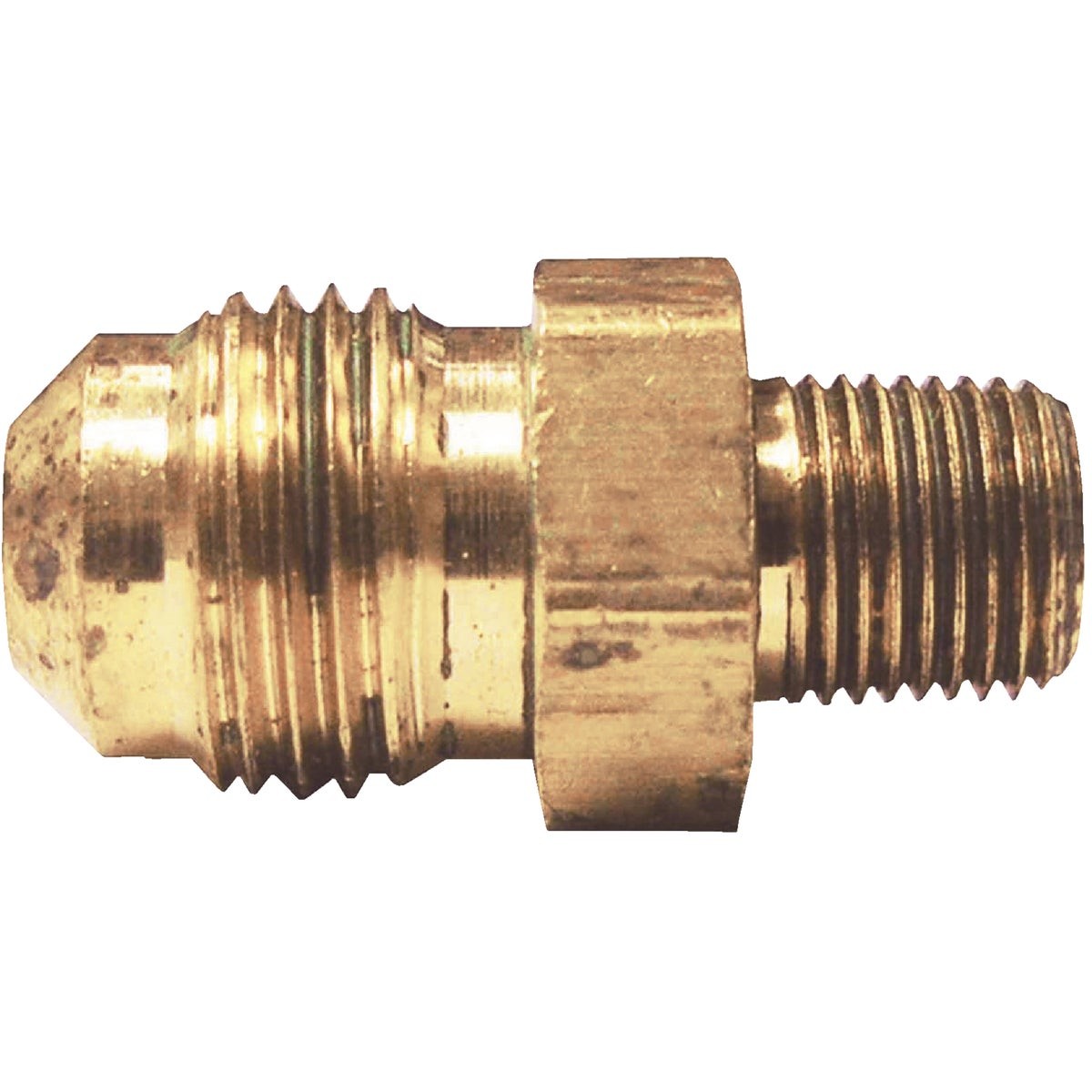 Do it 1/2 In. x 1/2 In. Brass Male Flare Adapter A-277 SIM Supply, Inc. A-277