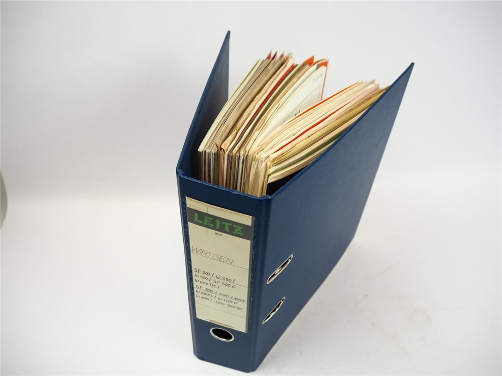 Wirtgen brochure collection road construction SF W 300 350 500 600 – 1000 1200 – 2000