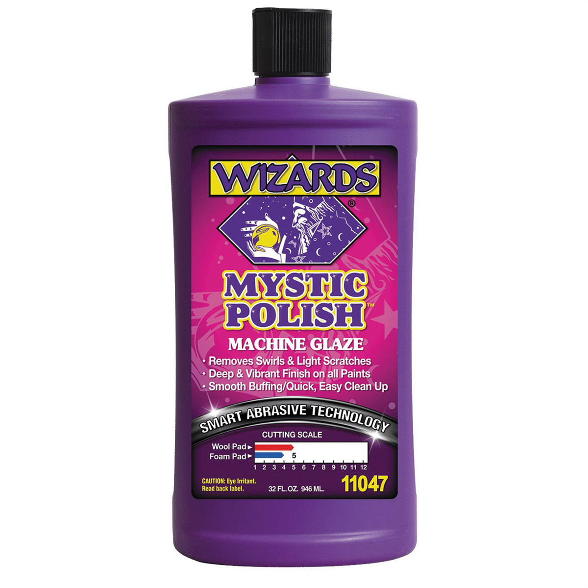 Wizards Products Mystic Polish 11053 Machine Glaze, 4 oz Bottle, Orange, Liquid