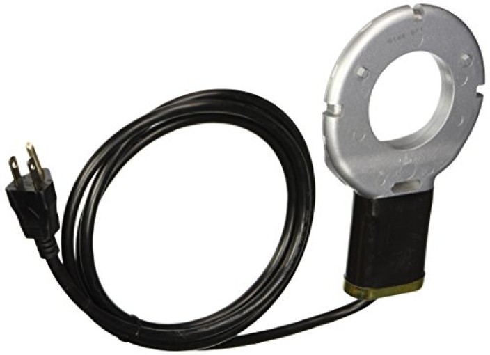 Farm Innovators Chicken Waterer Deicer, One Size, Silver/Black