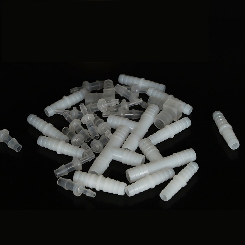 Plastic Hose Fitting Straight Elbow Tee Connector Water Tube Pipe Joint Adapter