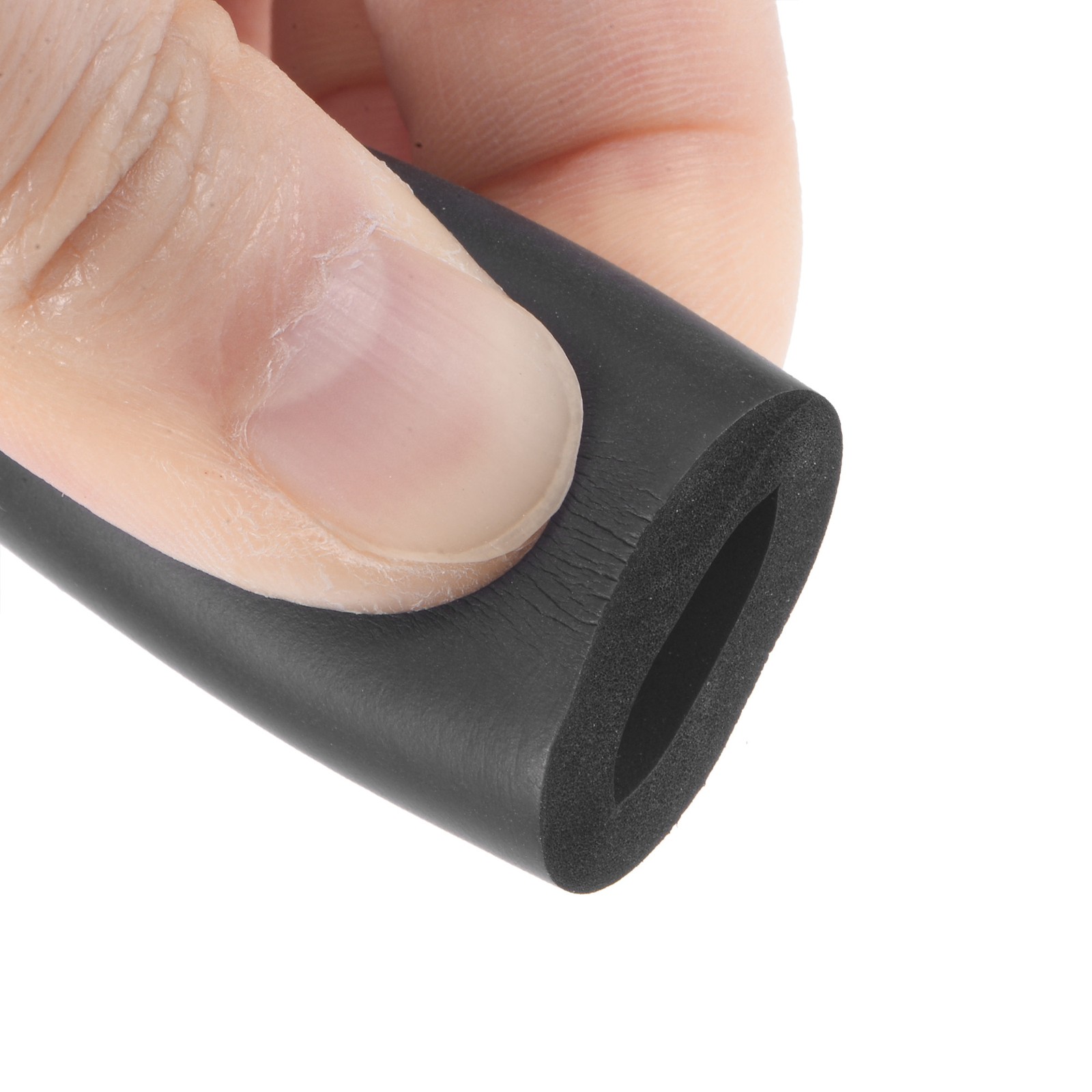 Foam Tubing for Handle Grips Pipe Insulation 3/8″ 10mm ID 20mm OD 2m Black