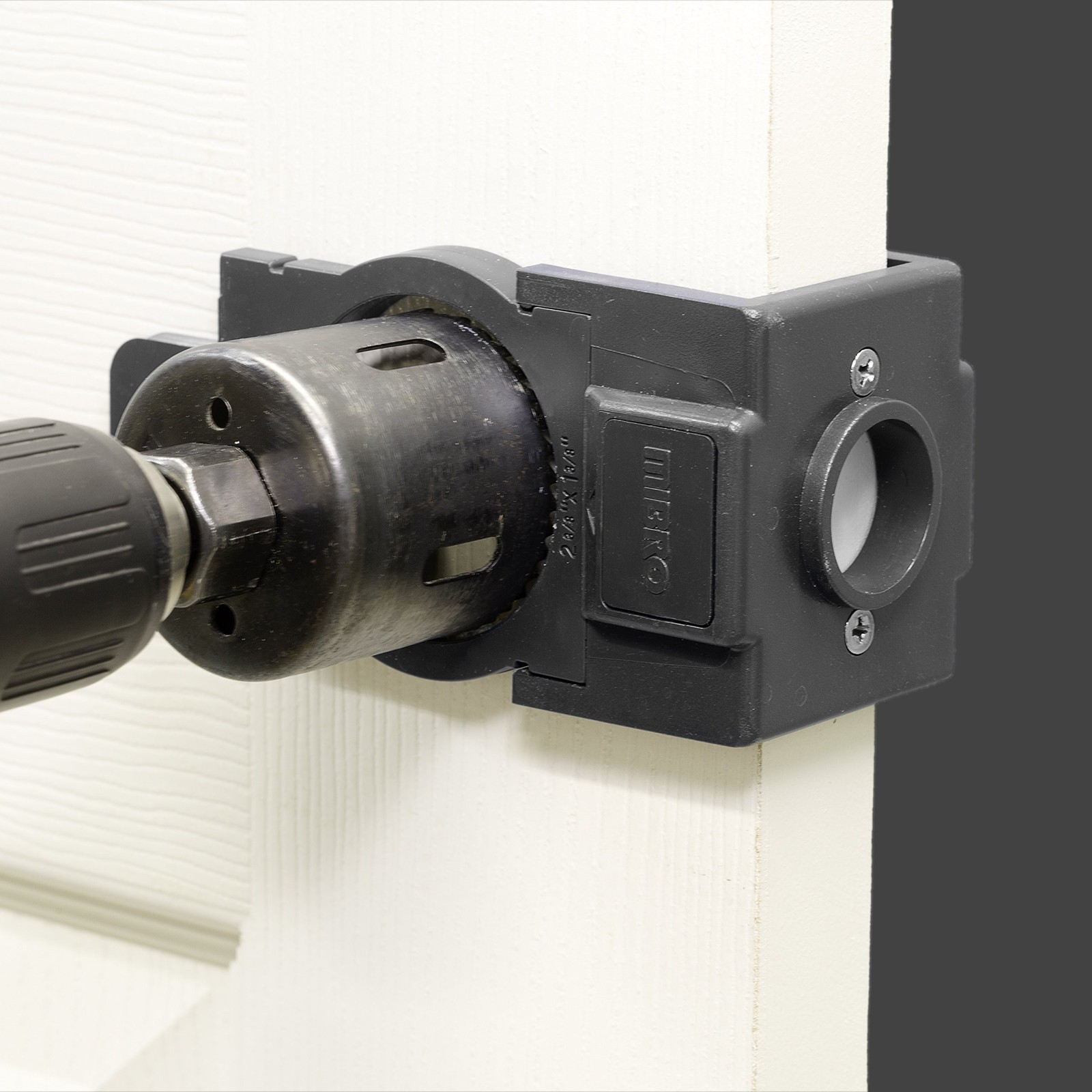 MIBRO 300681 Door Lock and Deadbolt Installation Kit, Made of Carbon Steel an…