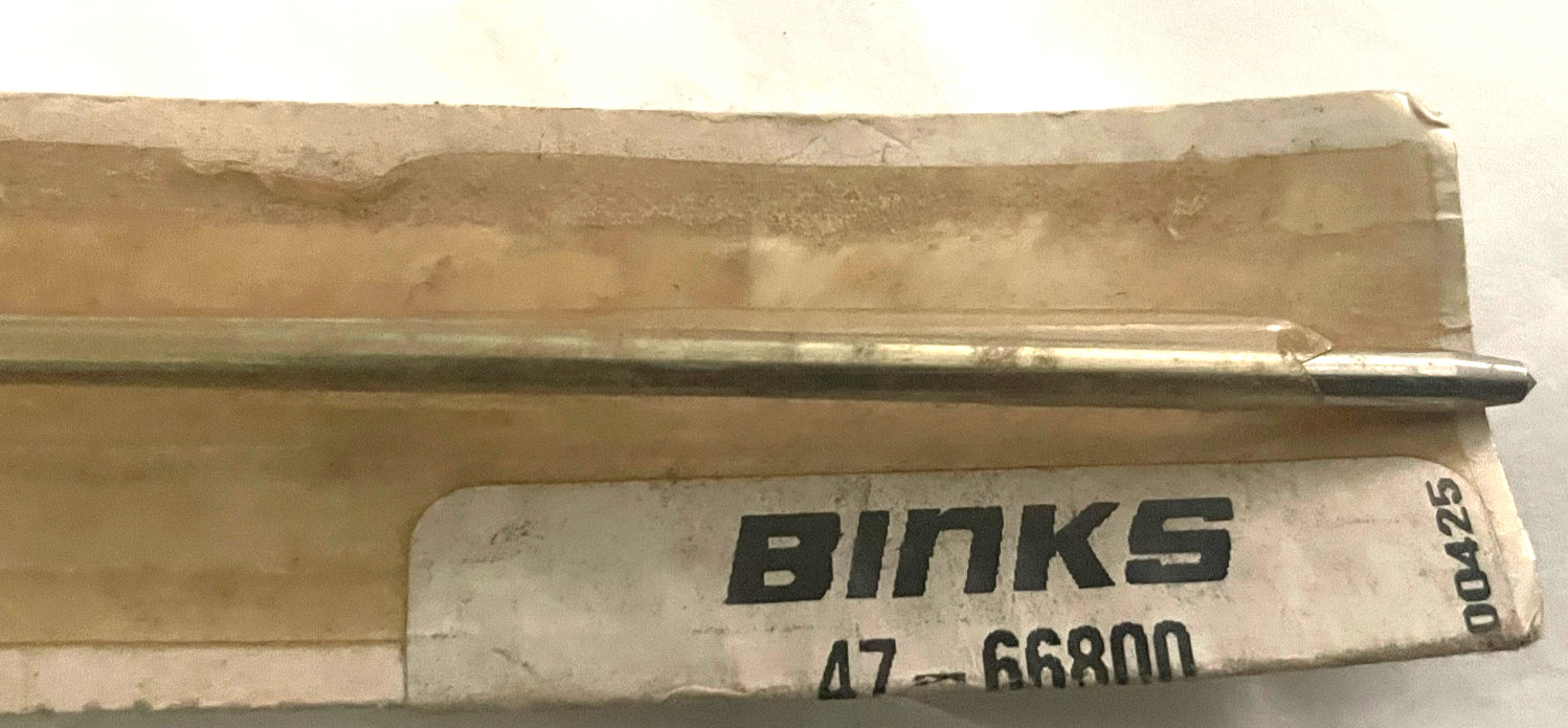 Binks 95 AIR SPRAY GUN FLUID NEEDLE 47-66800 OEM PRODUCT NEW 668 FLUID NEEDL
