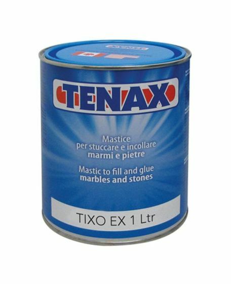 TENAX Knife Grade Transparent Tixo Mastic E (w/Hardener Tube) – 1 Liter