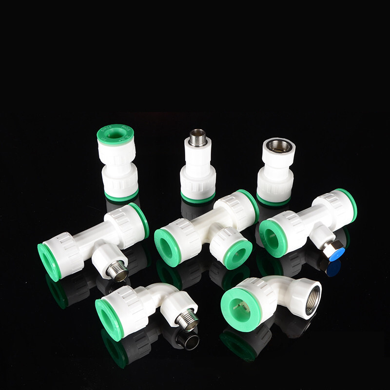 No Heat Fusion PPR Pipe Fitting Straight/Elbow/Tee Reducing 24 Styles Available