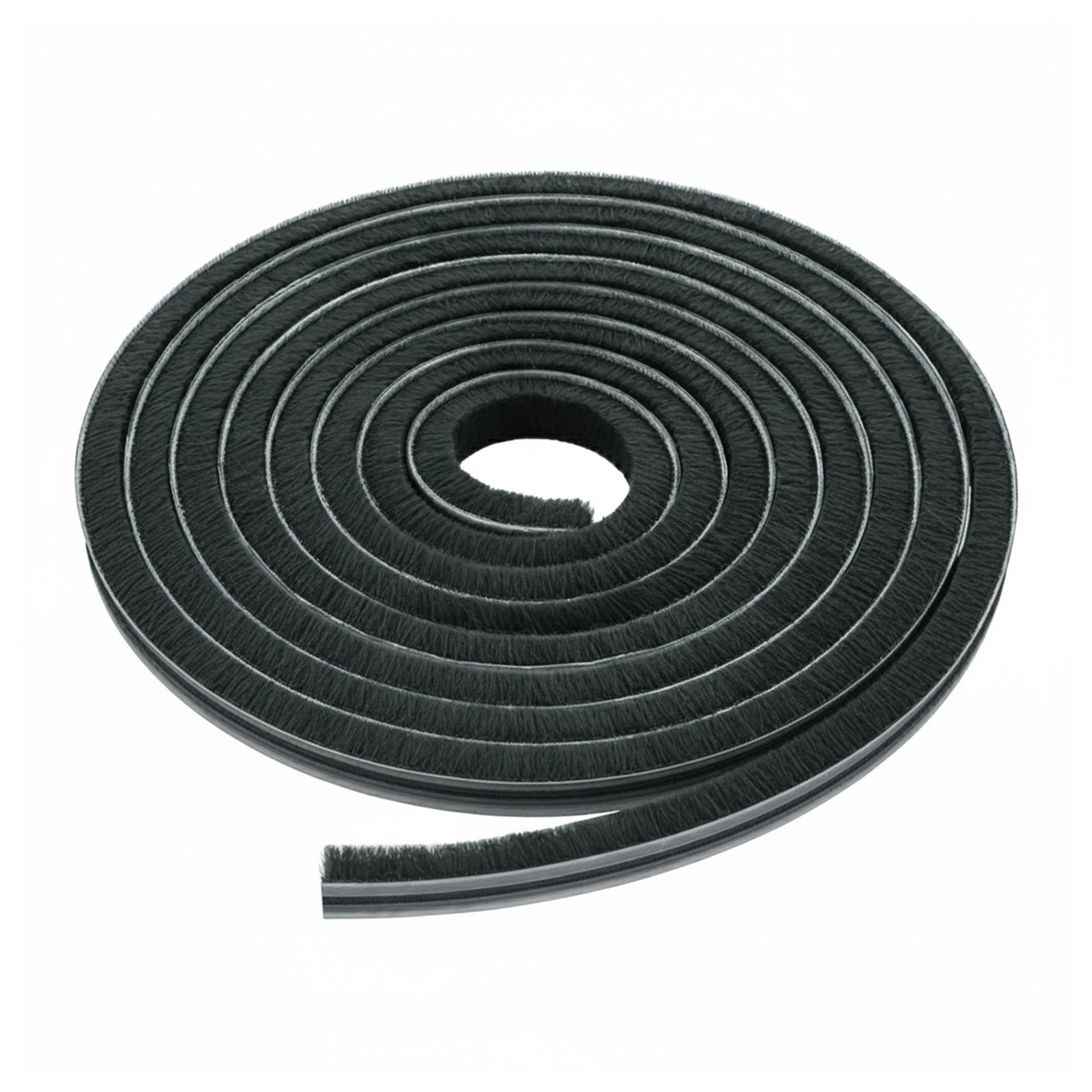 Brixwell Storefront Door Pile Weatherstrip, 100′ Roll, 0.250″ Height, 0.281″ W