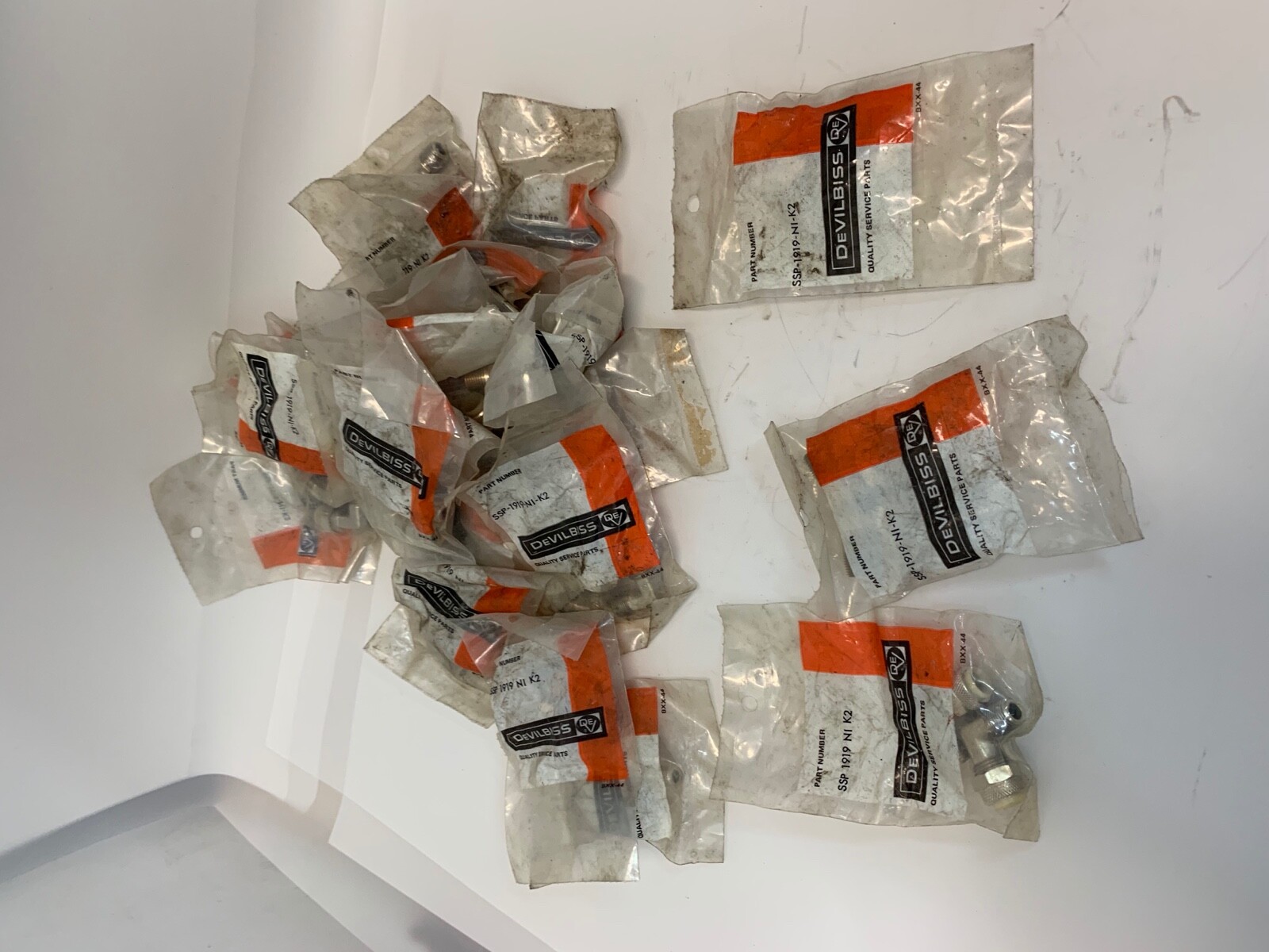Devilbiss SSP 1919 N1 K2 Lot of 22 packs 44 pcs total
