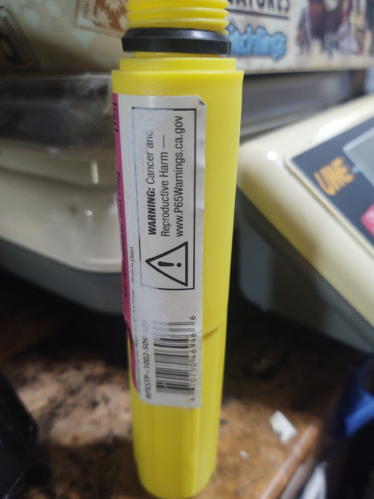 Apollo Valves APXSTP Shower Test Plug, Plastic