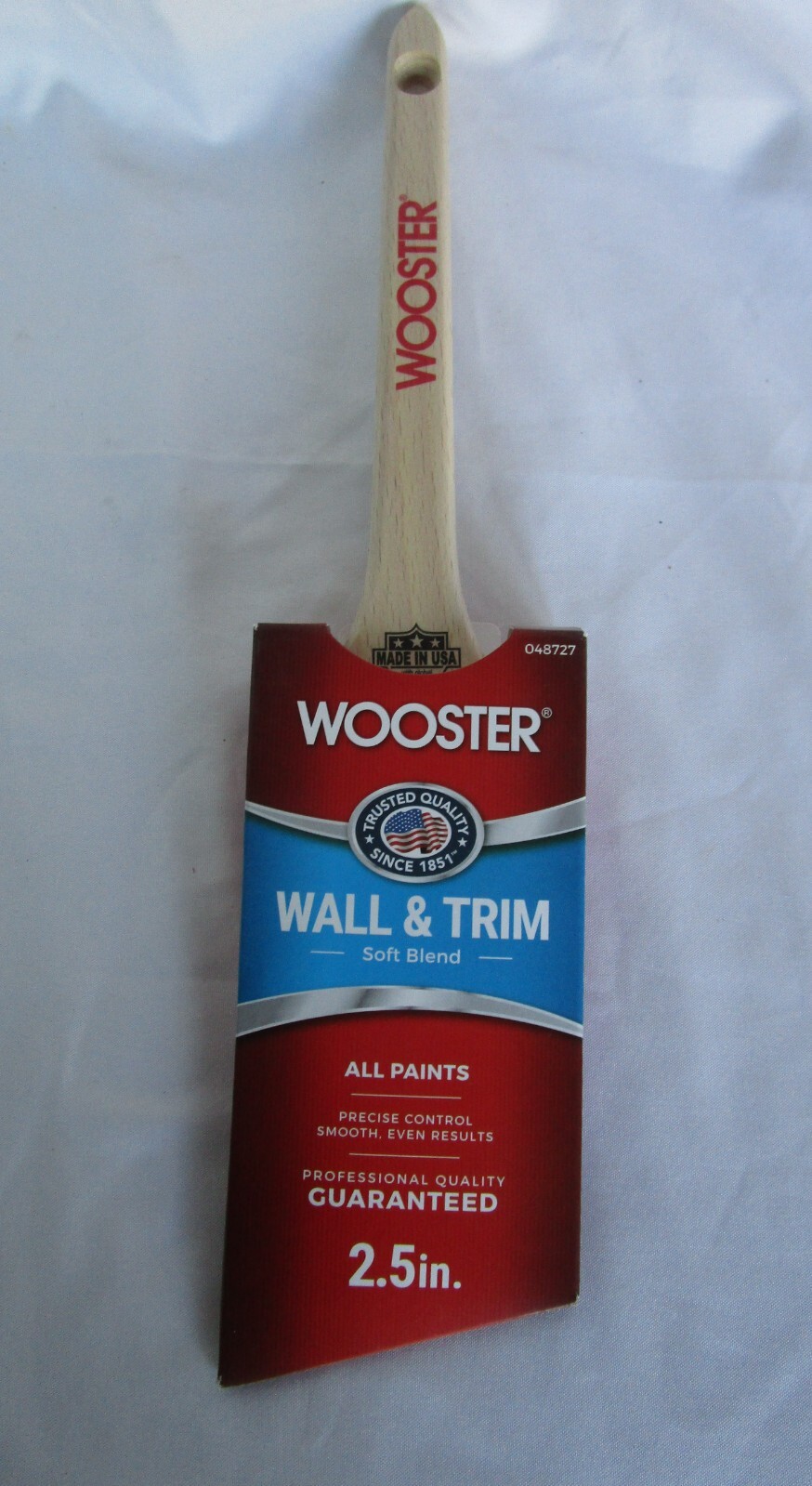 Wooster Wall & Trim Soft Blend 2.5″ Paint Brush Made In USA