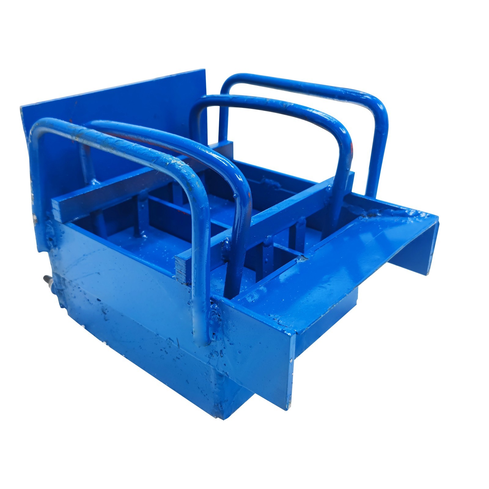 110V Manual Interlocking Brick Making Machine Portable Solid Block 7.8×3.9×2.3″