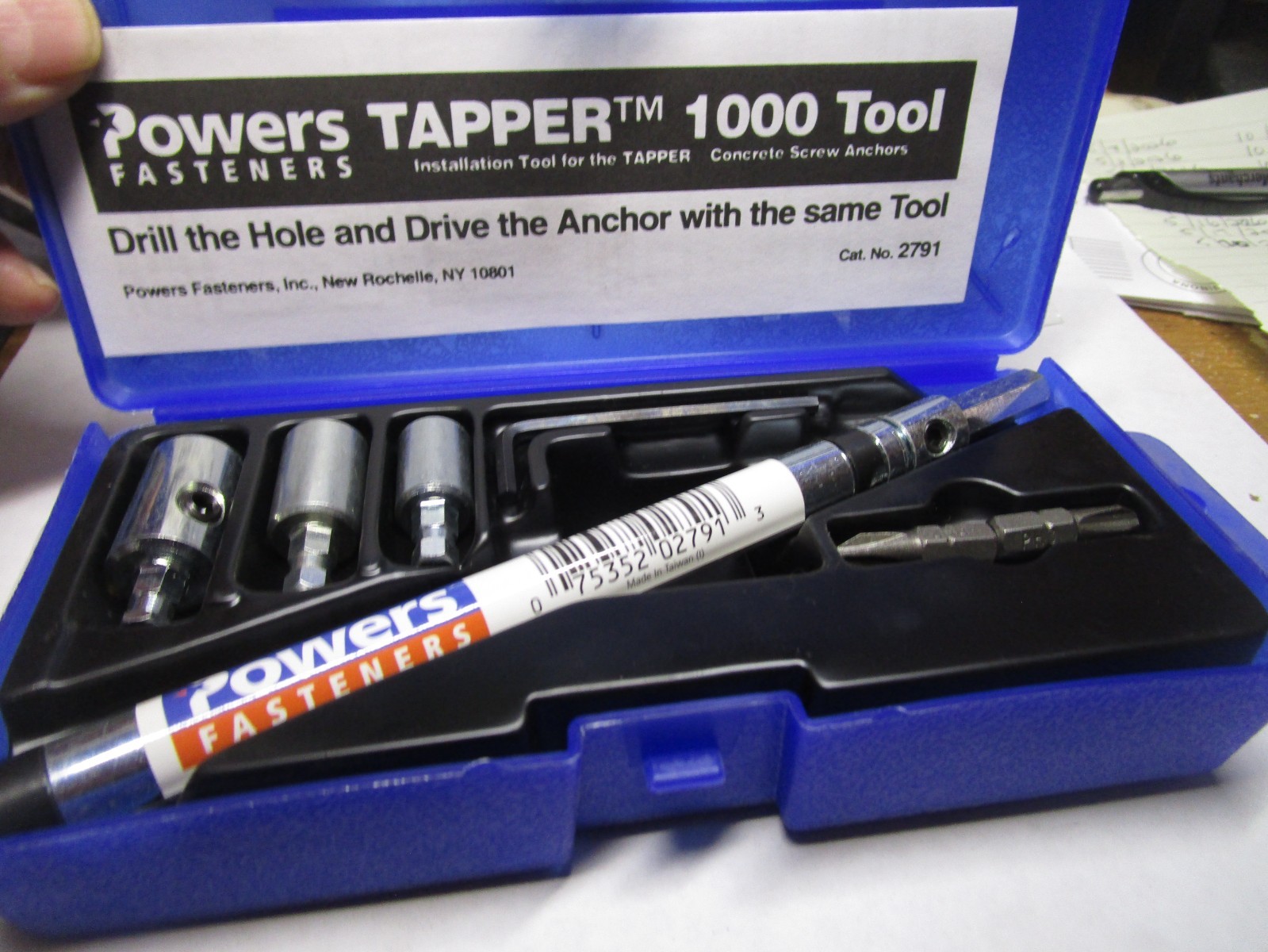 Dewalt Combo Tapper 1000 Installation Tool Kit