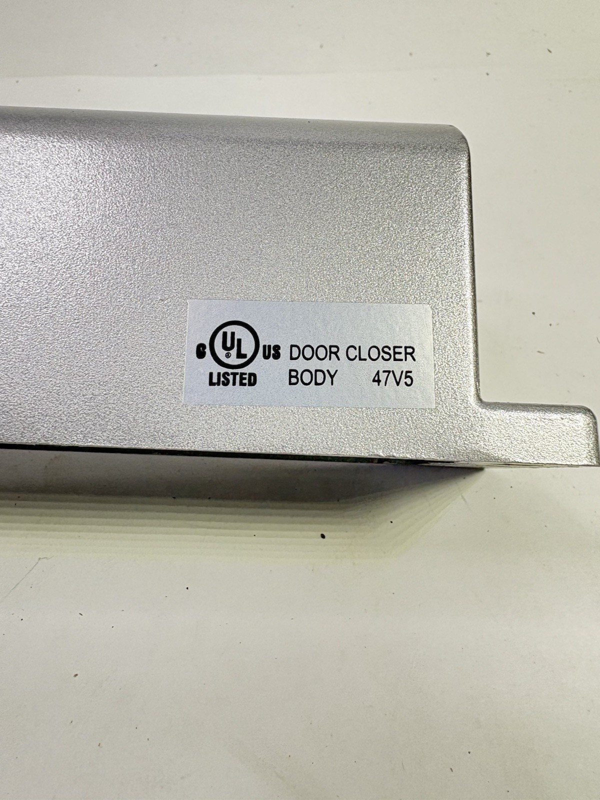 Pamex Door Closer-Body Only-Aluminum Finish Size 1-6 Grade 1 GC5900BF-AL