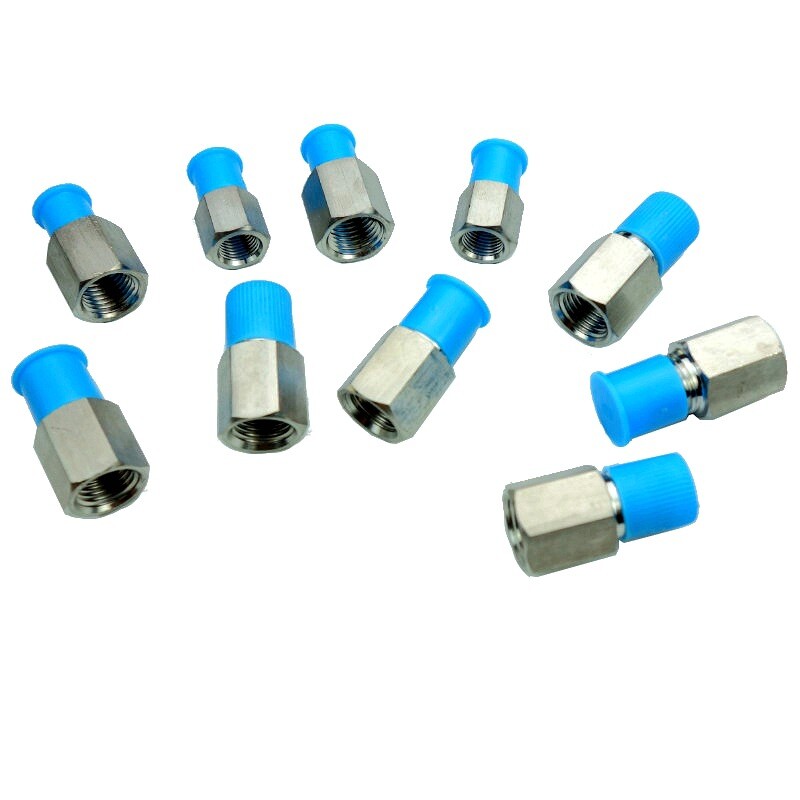 Stainless 304 Barstock Pipe Fitting Adapter 1/8″3/8” 1/2“ Male NPT * 1/4″ Female