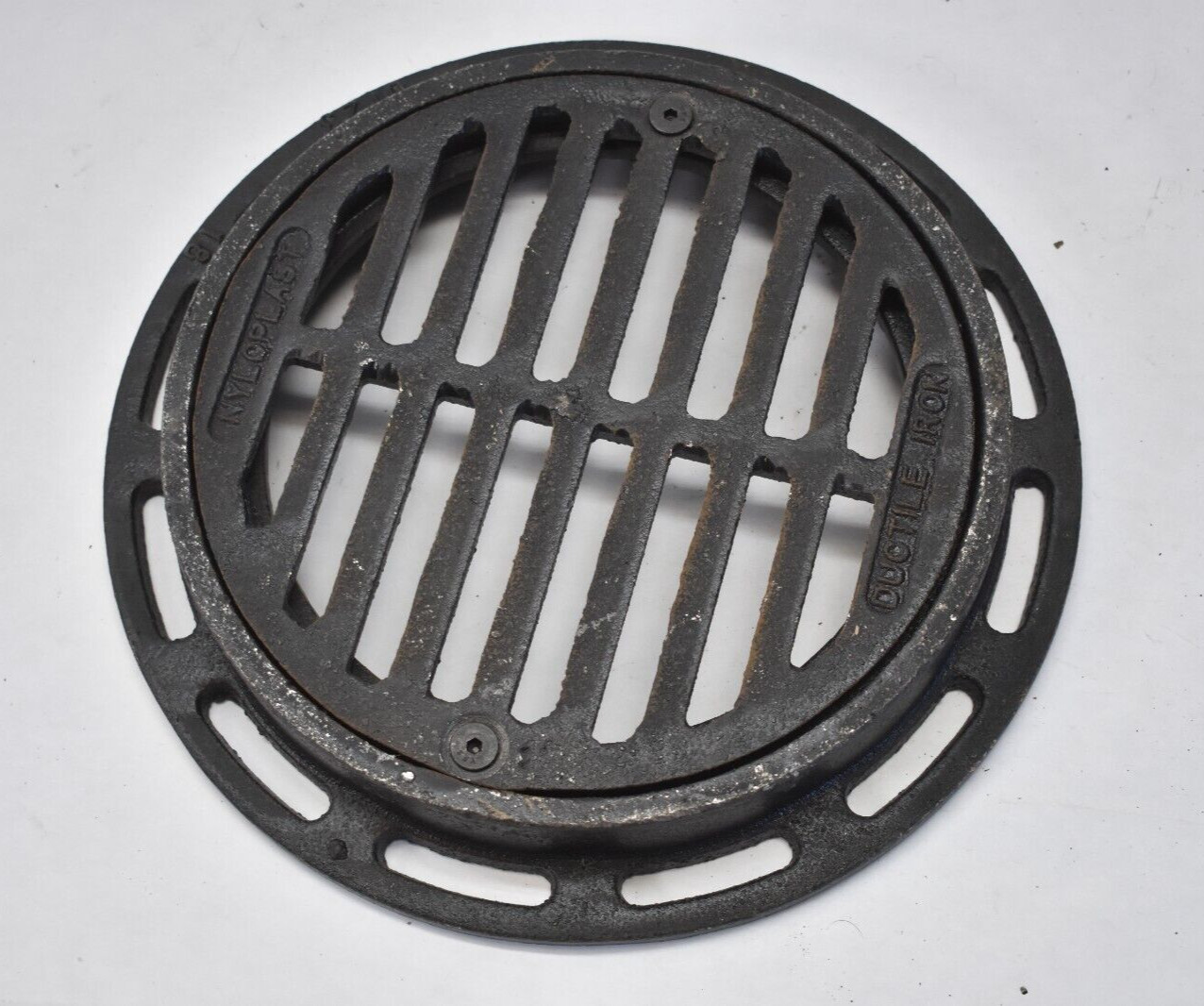 Nyloplast 0899CG-F Black Ductile Iron Drain Grate 11″ OD x 8-1/2″ ID Genuine OEM