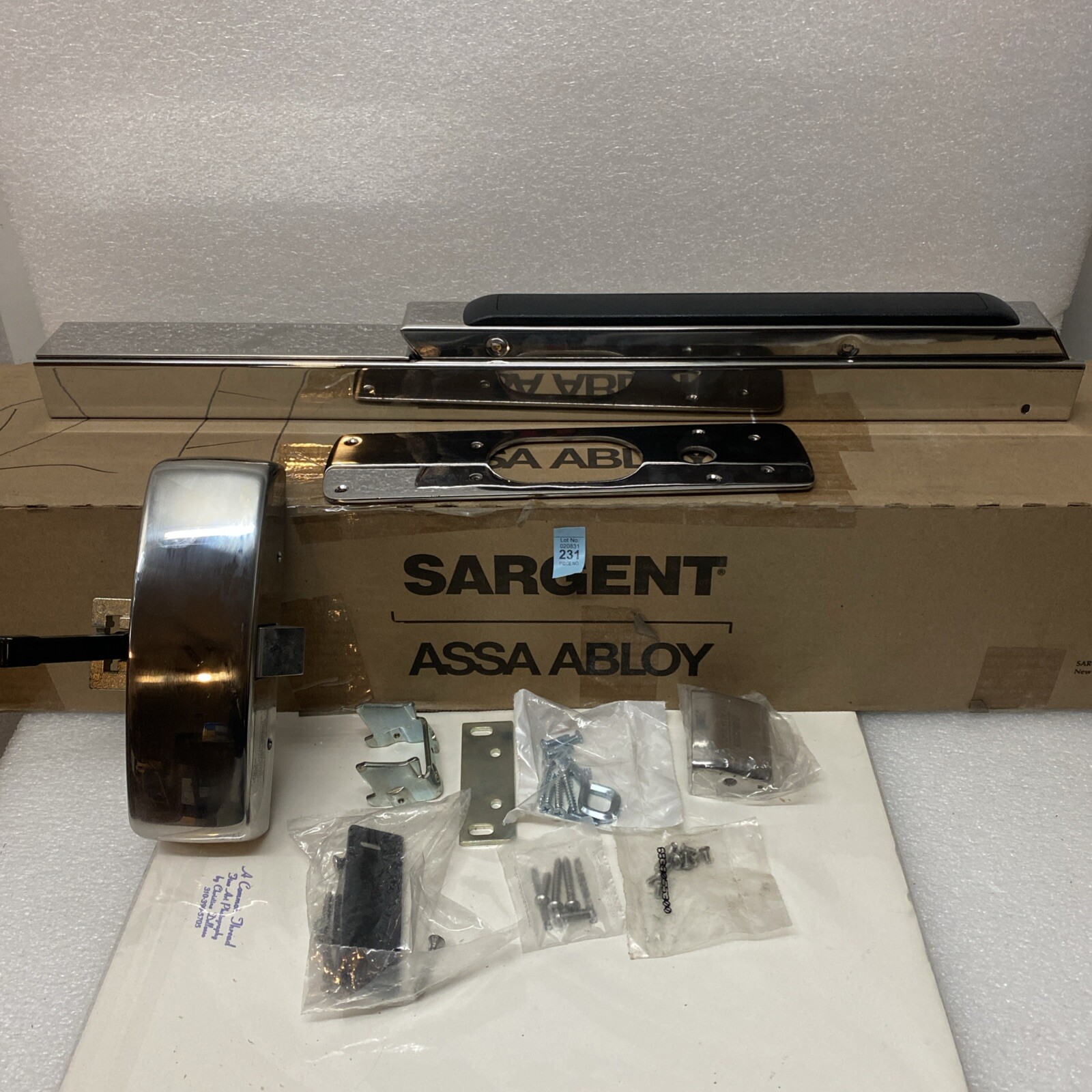 Sargent Assa Abloy 68-4165 Rim Exit Device LH 28”