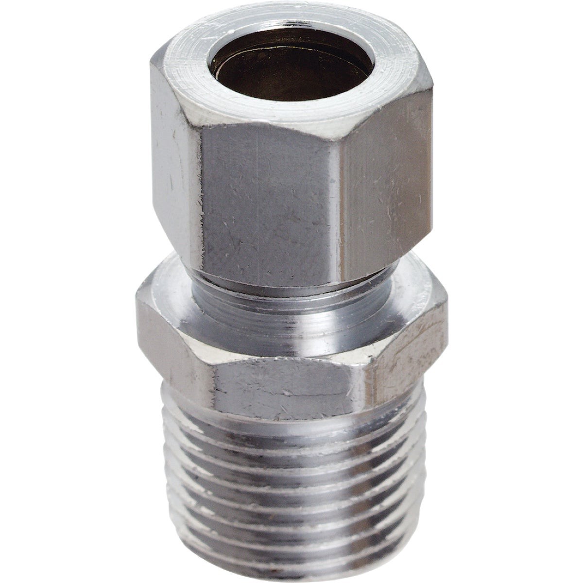 Do it Best 3/8 In. MIP x 3/8 In. OD Union DIB72PCLF SIM Supply, Inc. DIB72PCLF
